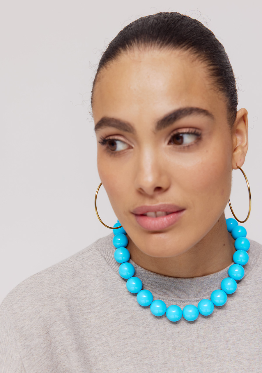 Harper & Yve Ketting Bibi DW25BACC01 Blauw