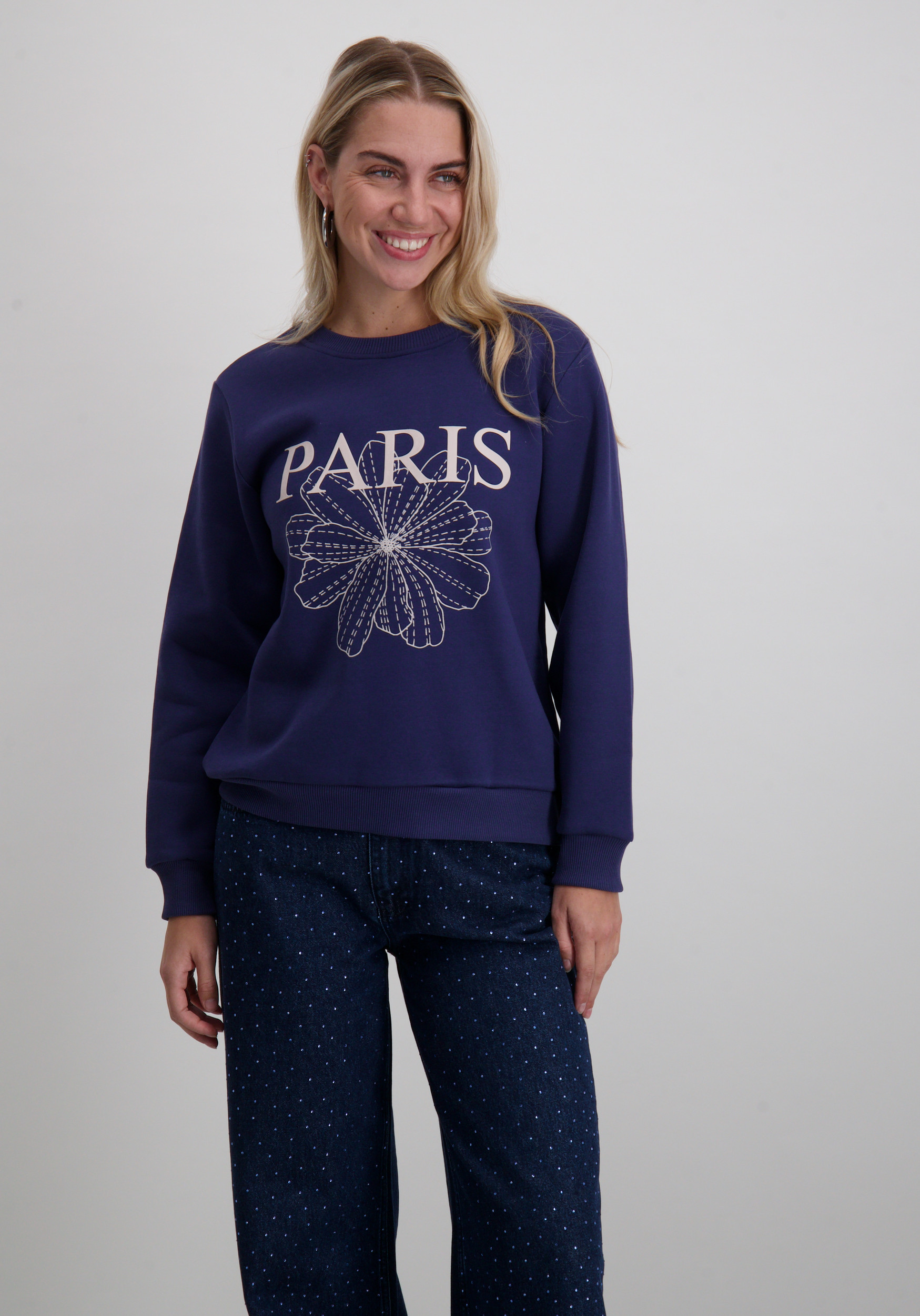 FREE|QUENT Sweater Kalela 207089 Blauw