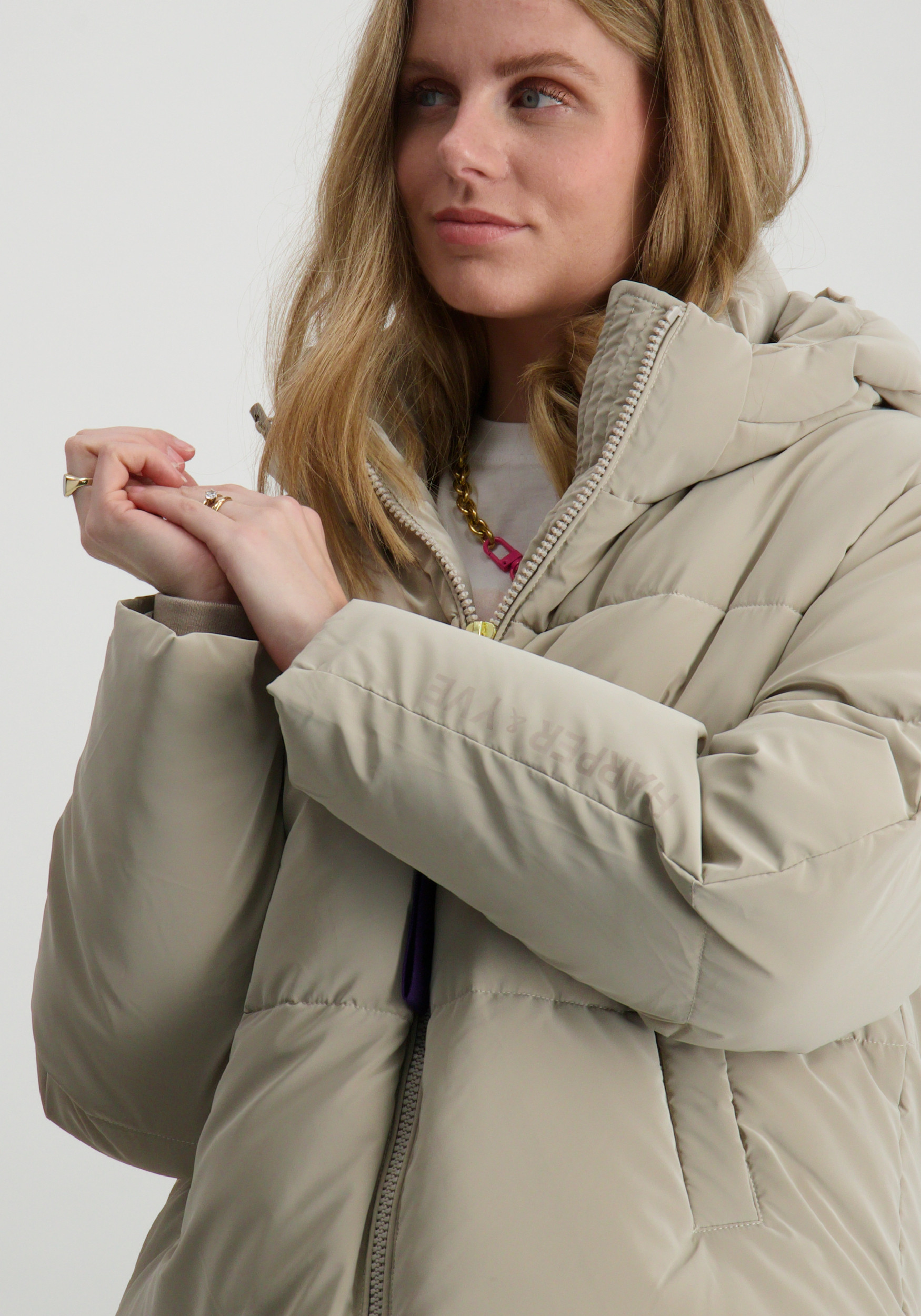 Harper & Yve Jas Abbie AW24N216 Wolwit-ecru