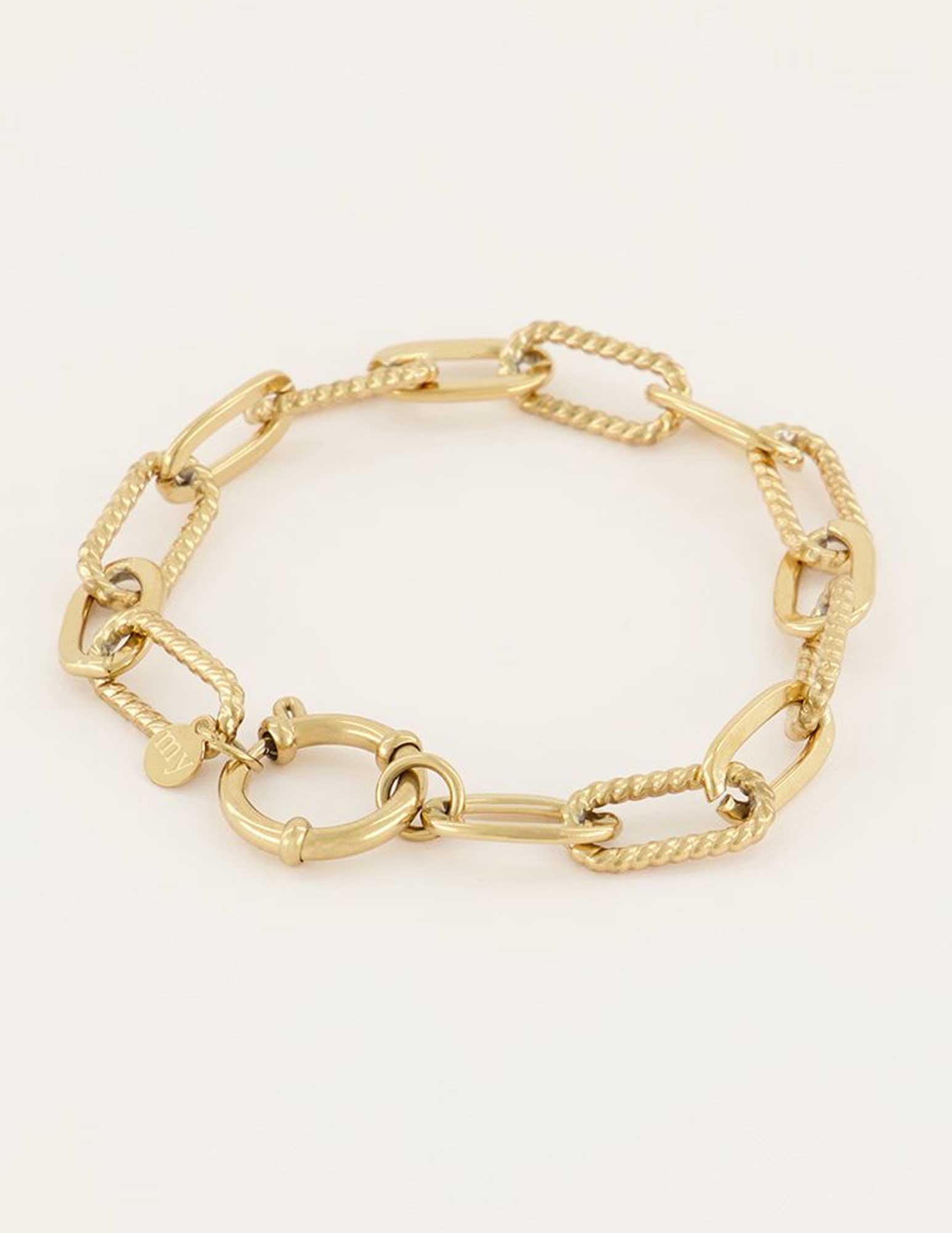 My Jewellery Armband Chunky MJ06242 Goud