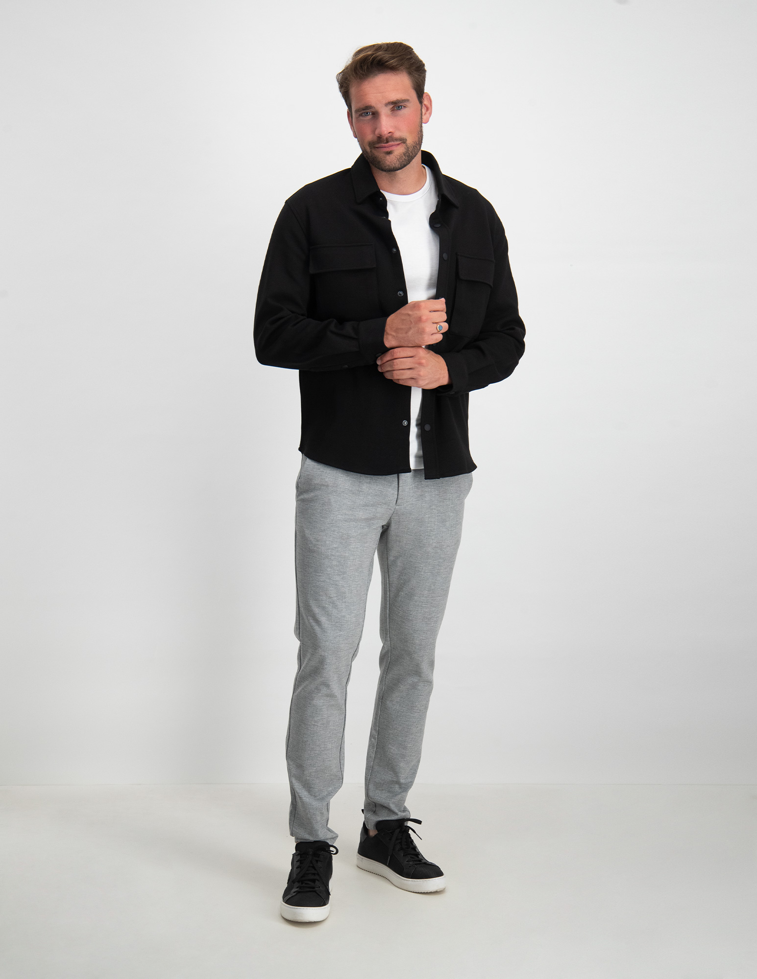 ONLY & SONS Mark pants geruit 22025665 Licht grijs