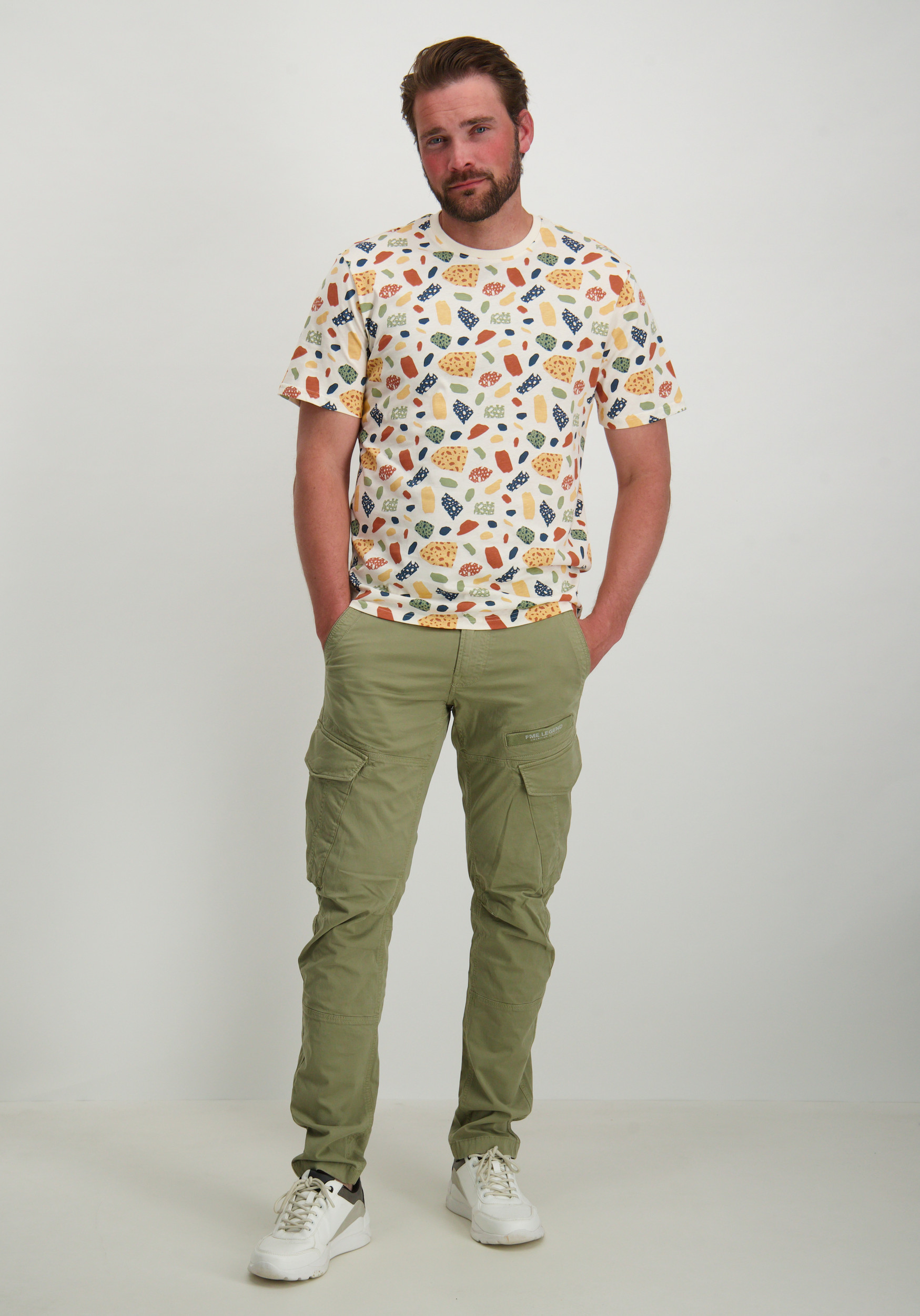 ONLY & SONS T-shirt Levi 22023392 Wit