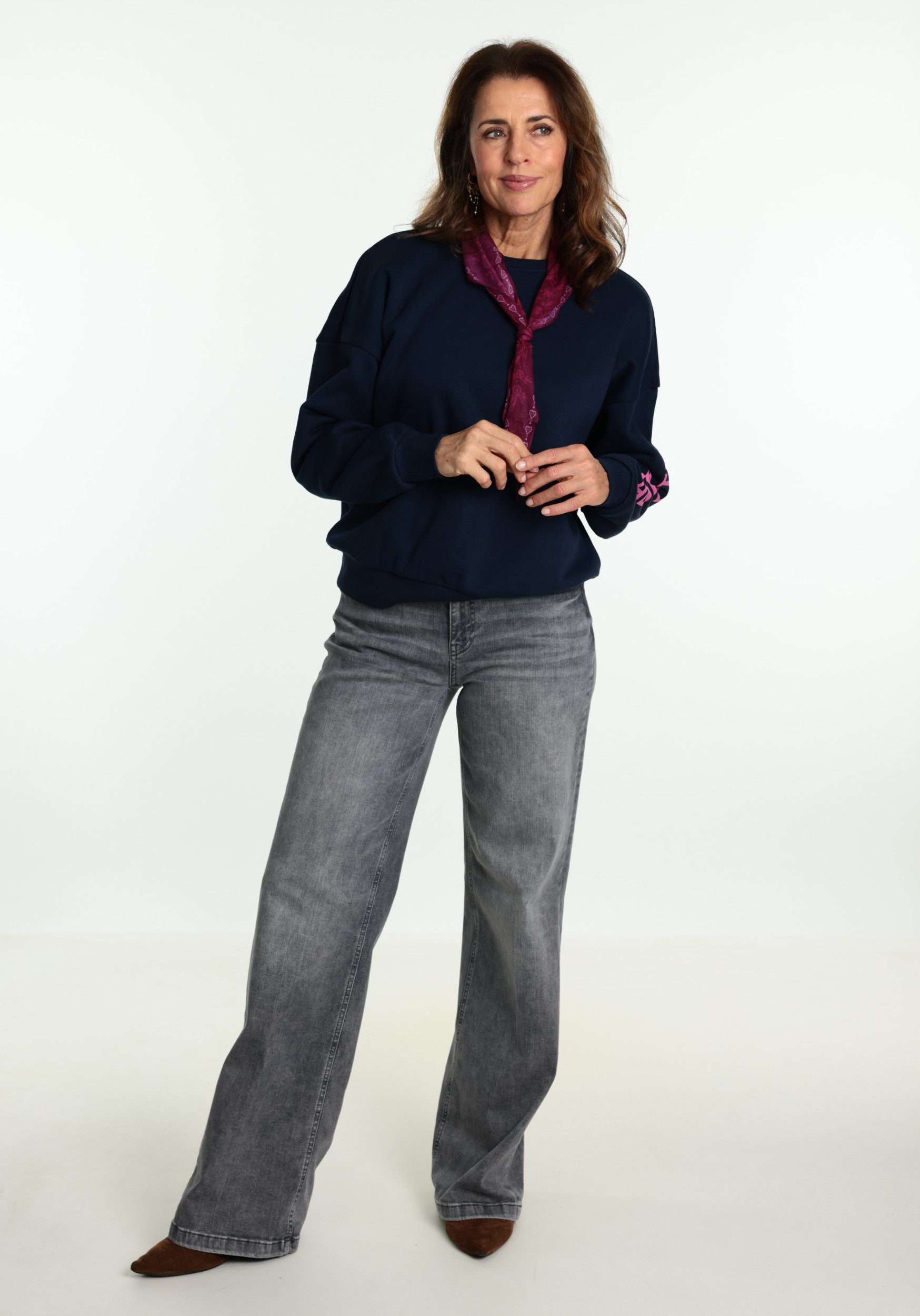 ONLY Sweater Zenja 15365859 Donker blauw