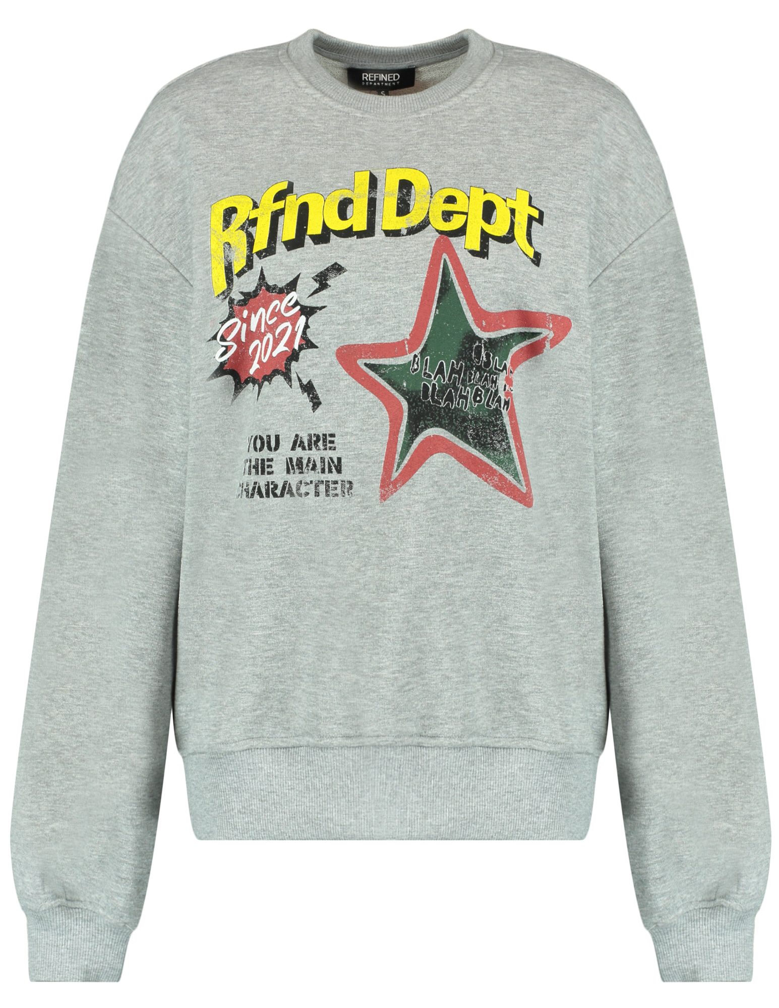 Refined Department Sweater Jayne R2509823780 Grijs