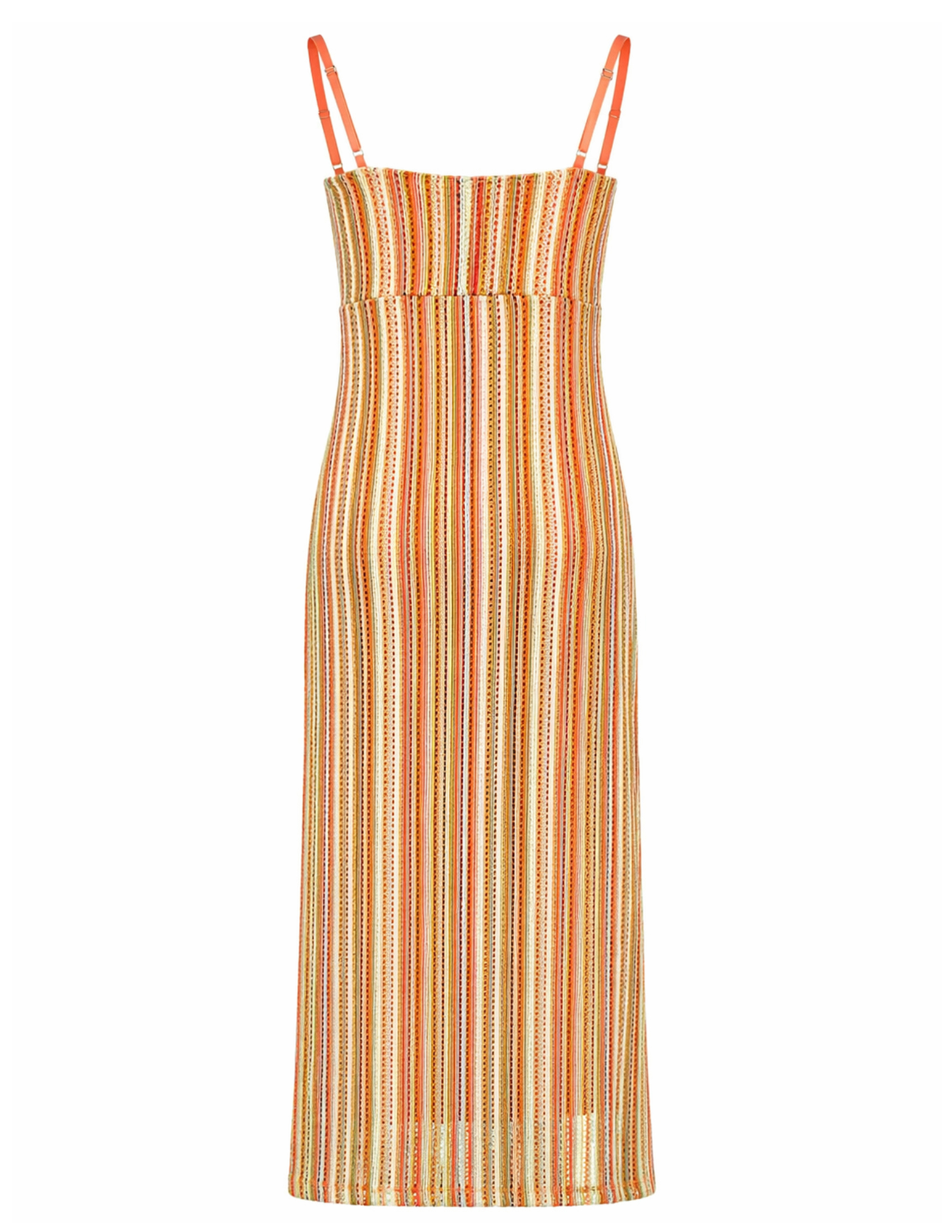 VERO MODA Jurk Demi  10344317 Oranje
