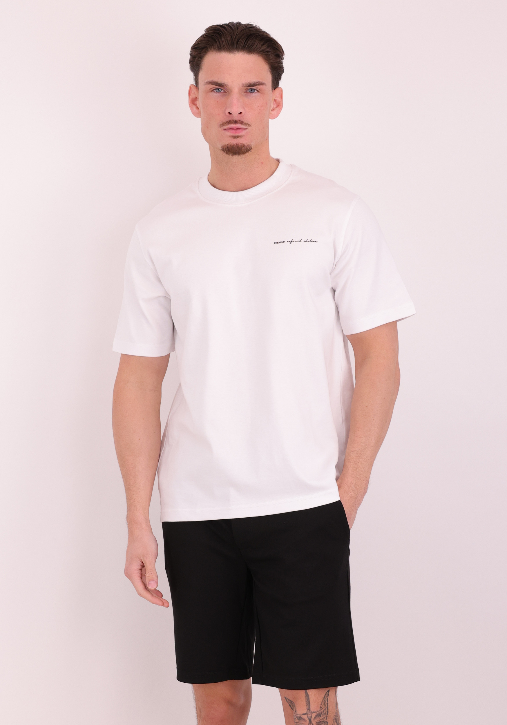 JACK & JONES T-shirt Owen 12292397 Wit