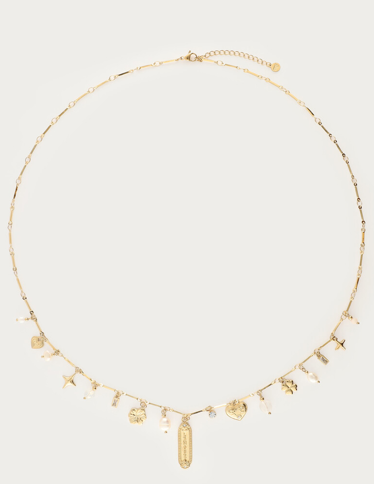 My Jewellery Mystic lange ketting met L'amour bedels MJ14275 Goud