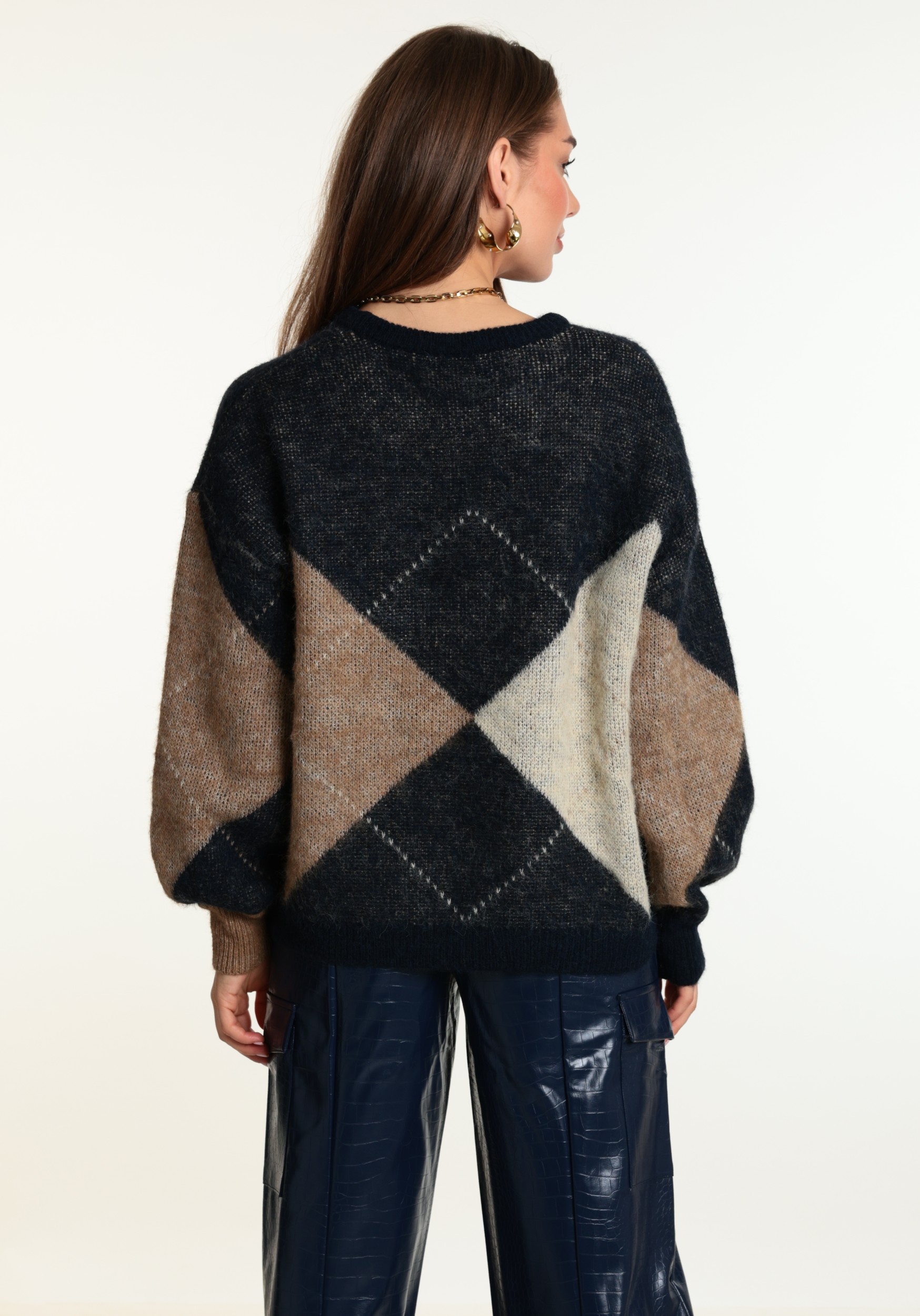 ONLY Trui Noeme 15353226 Donker Blauw