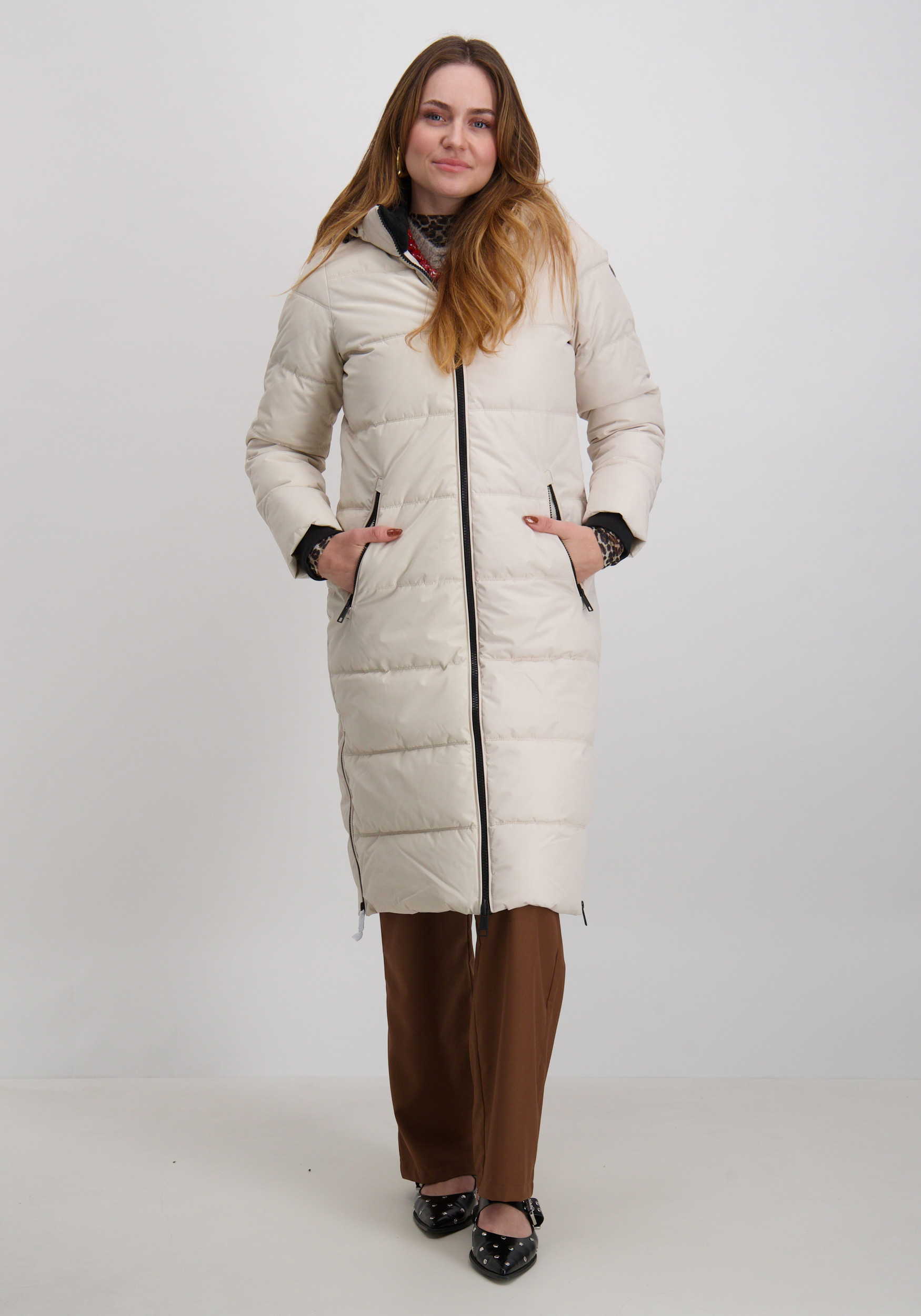 Covered - Romath Winterjas Julia 2  L60412 Ecru