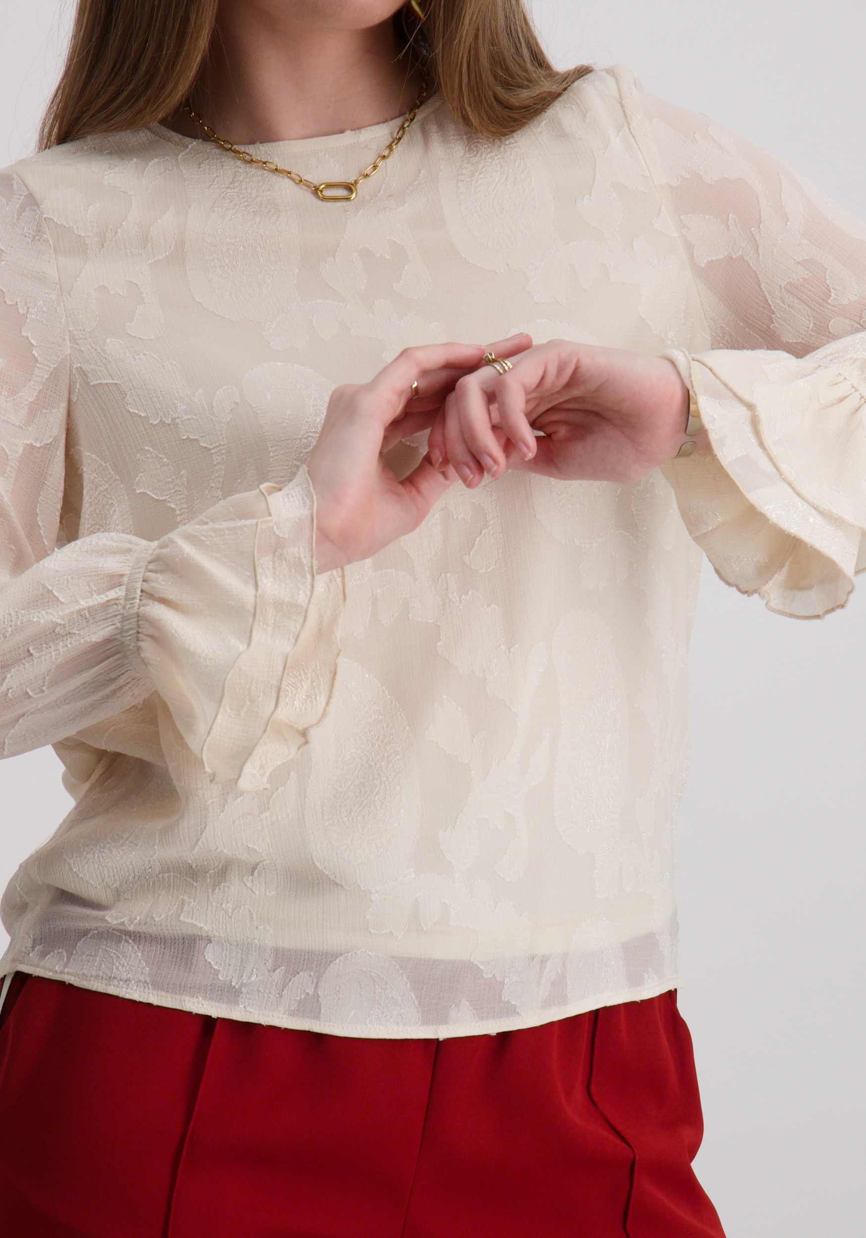 Vero moda Blouse Mishi 10335512 Ecru