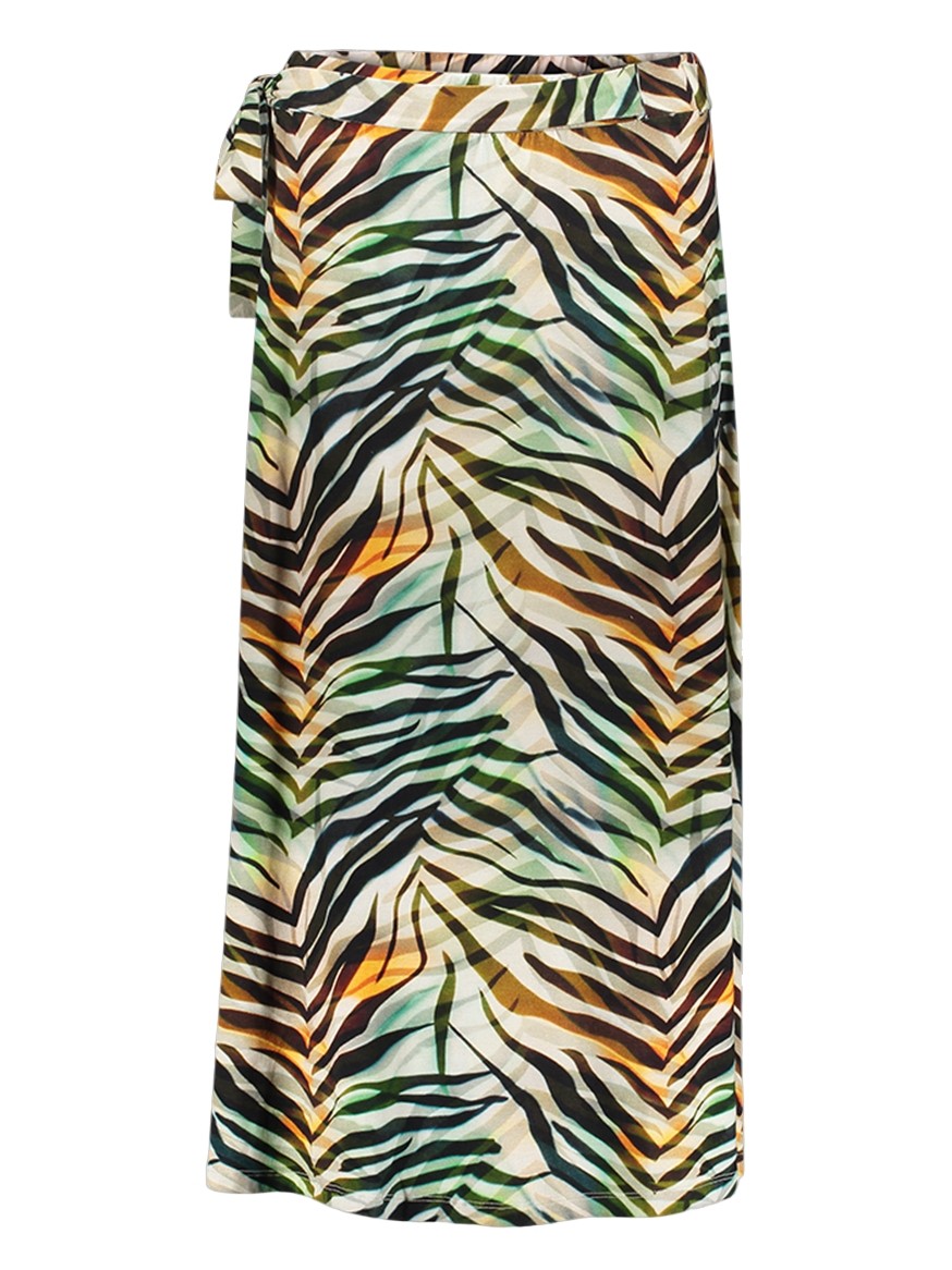Geisha Lange rok 66440-60 JILL Donker bruin