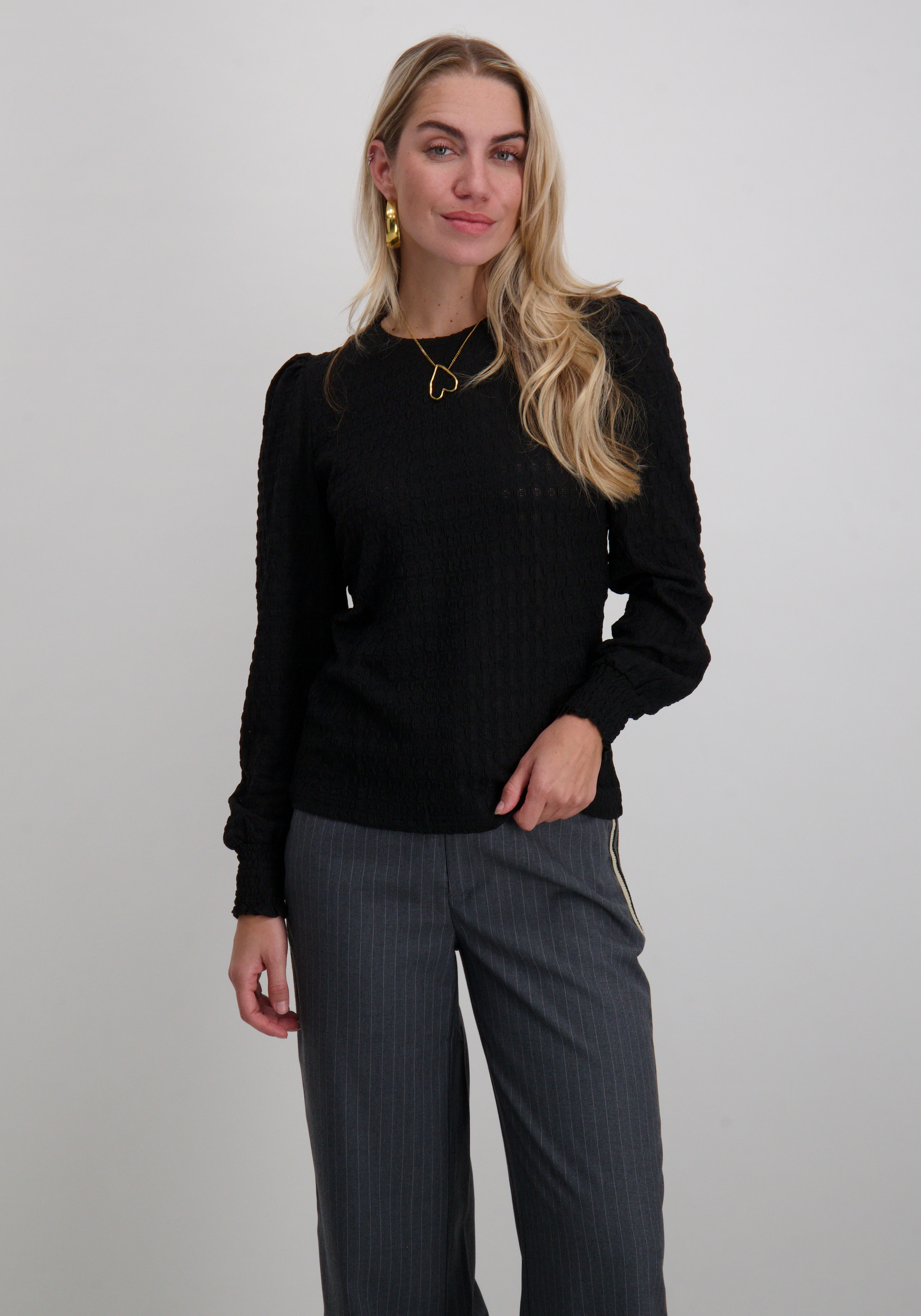 Lofty Manner Top Thyrsa QK203.1 Zwart