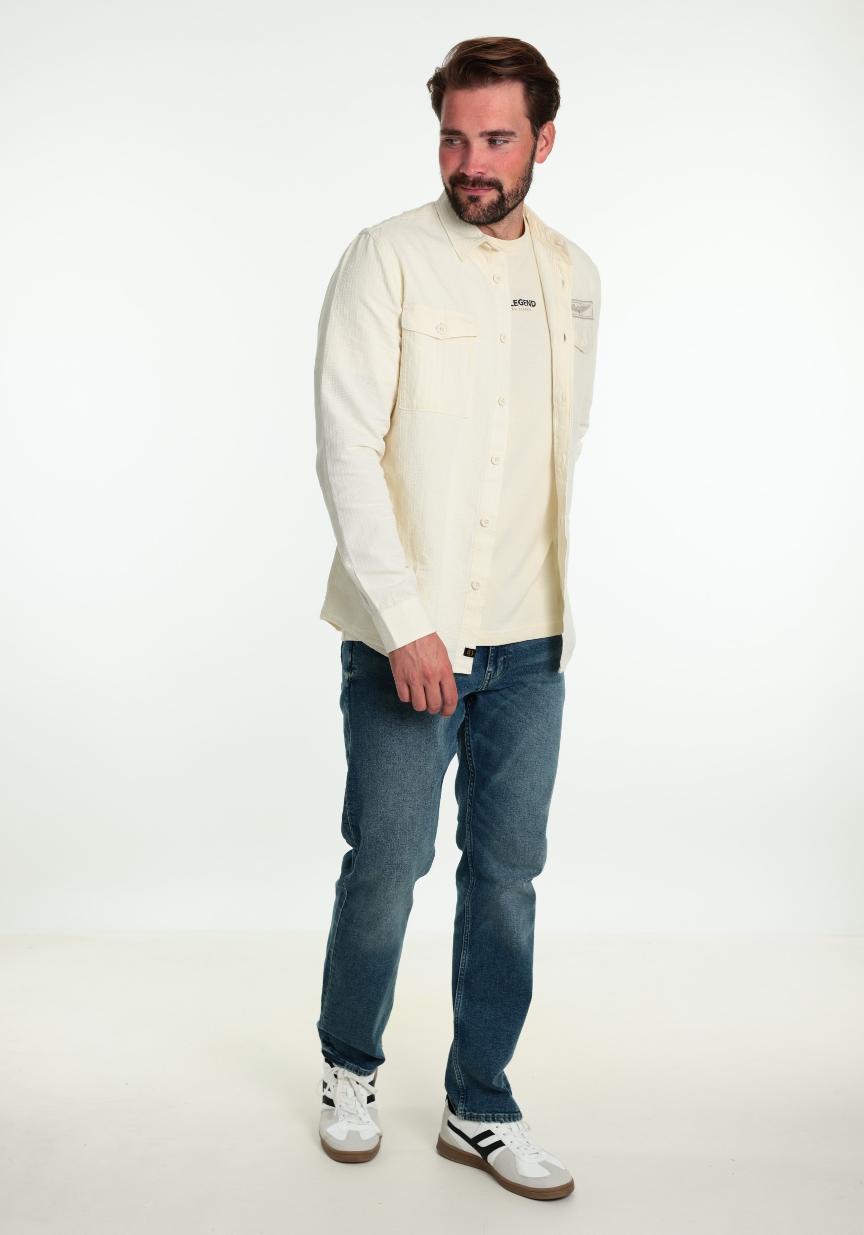 PME Legend T-shirt PTSS2608564 Ecru
