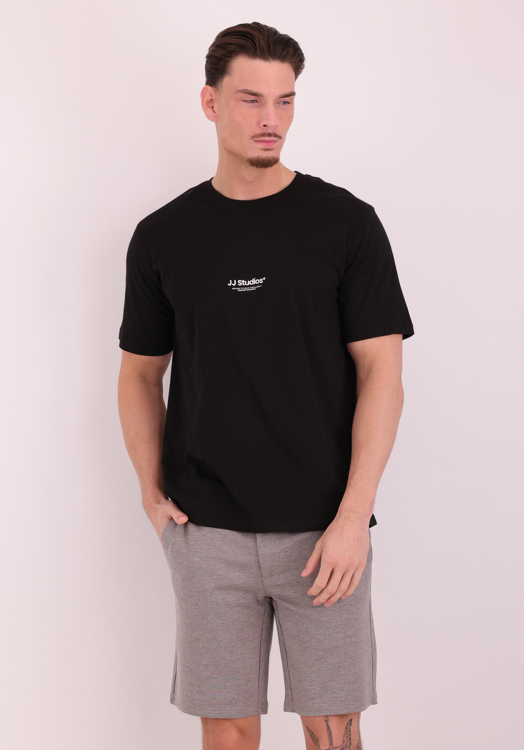 JACK & JONES T-shirt Soho 12278787 Zwart