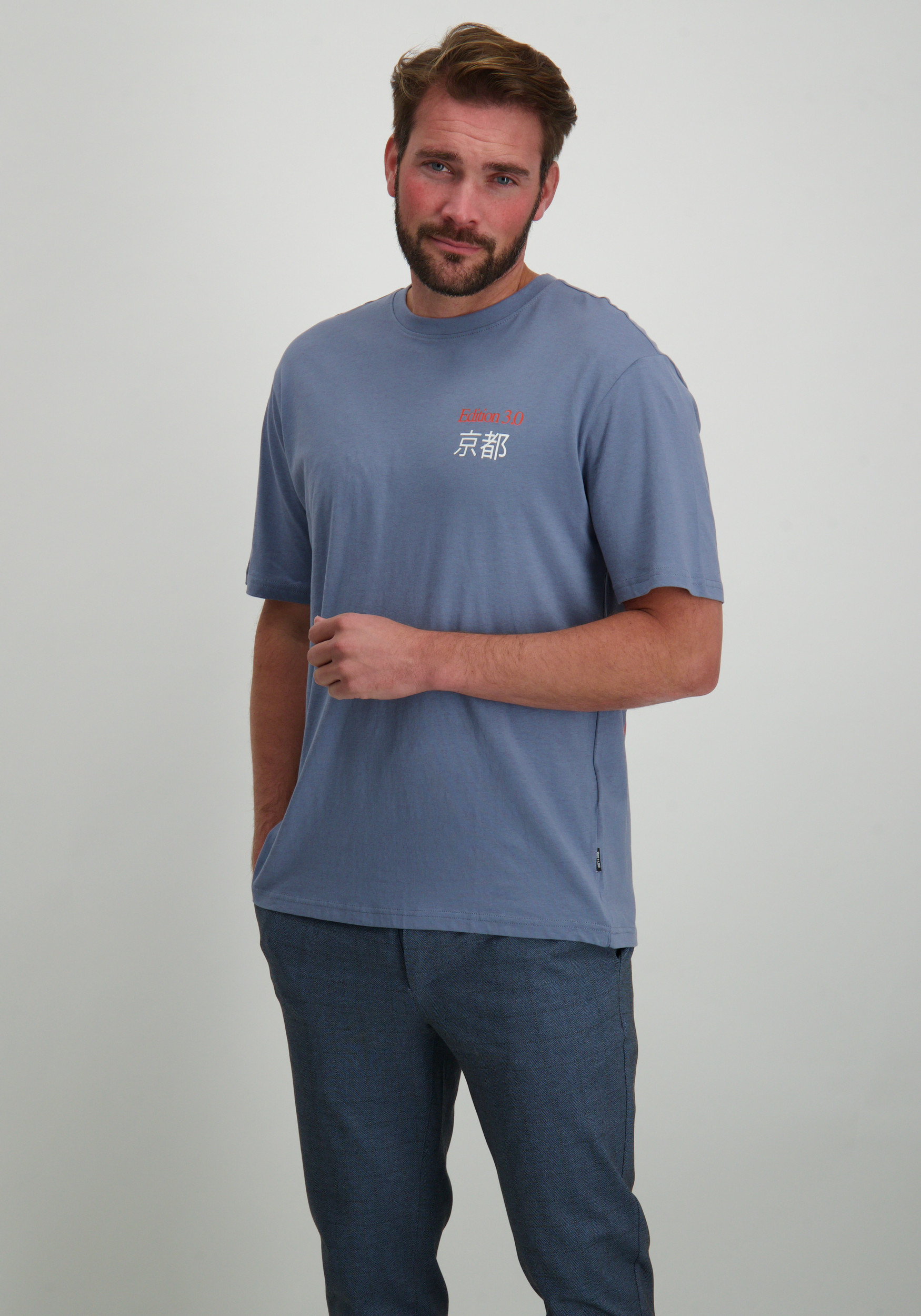 ONLY & SONS T-shirt Keane 22033620 Licht blauw