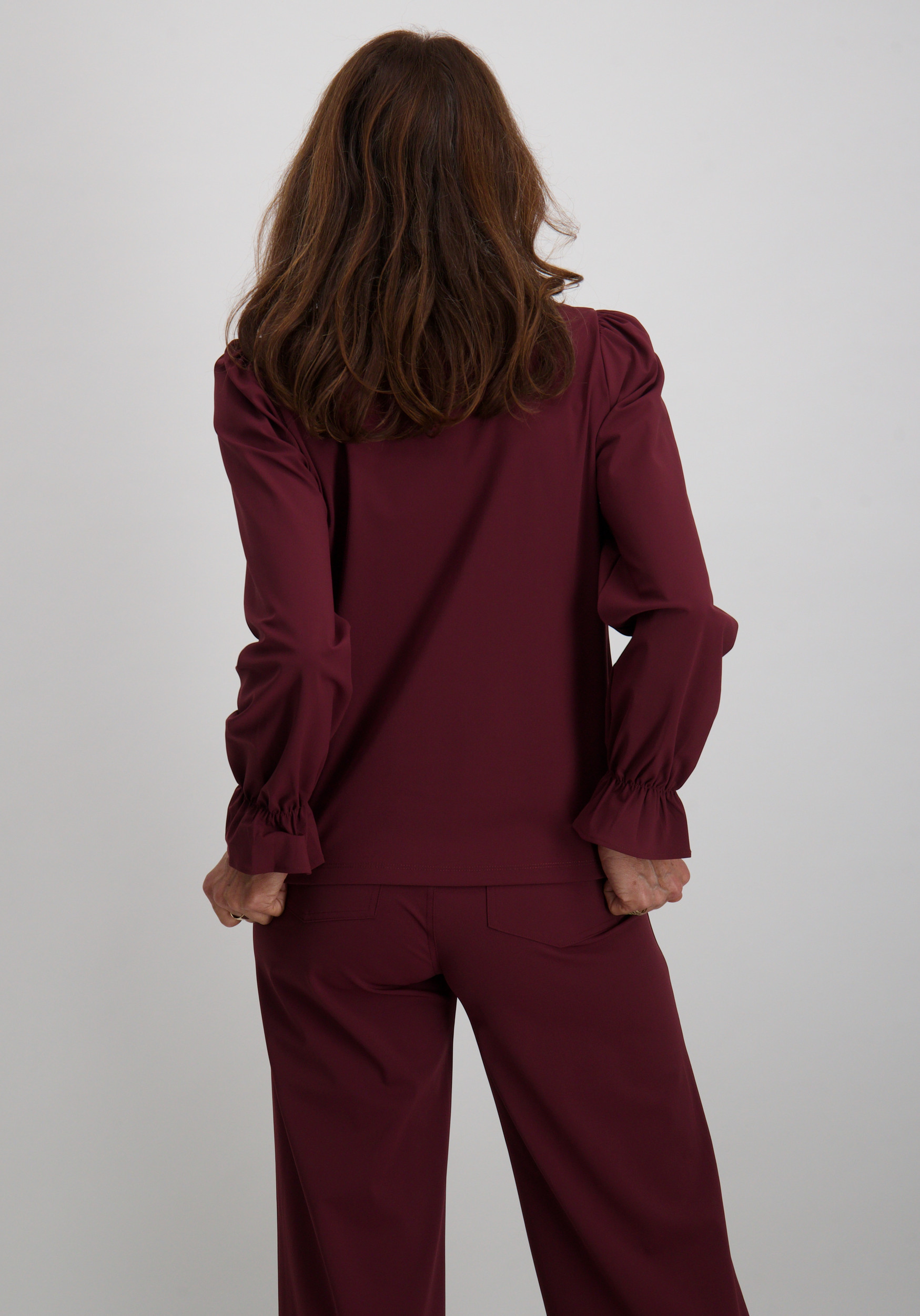 Zoso Blouse 255Jeyda Bordeaux