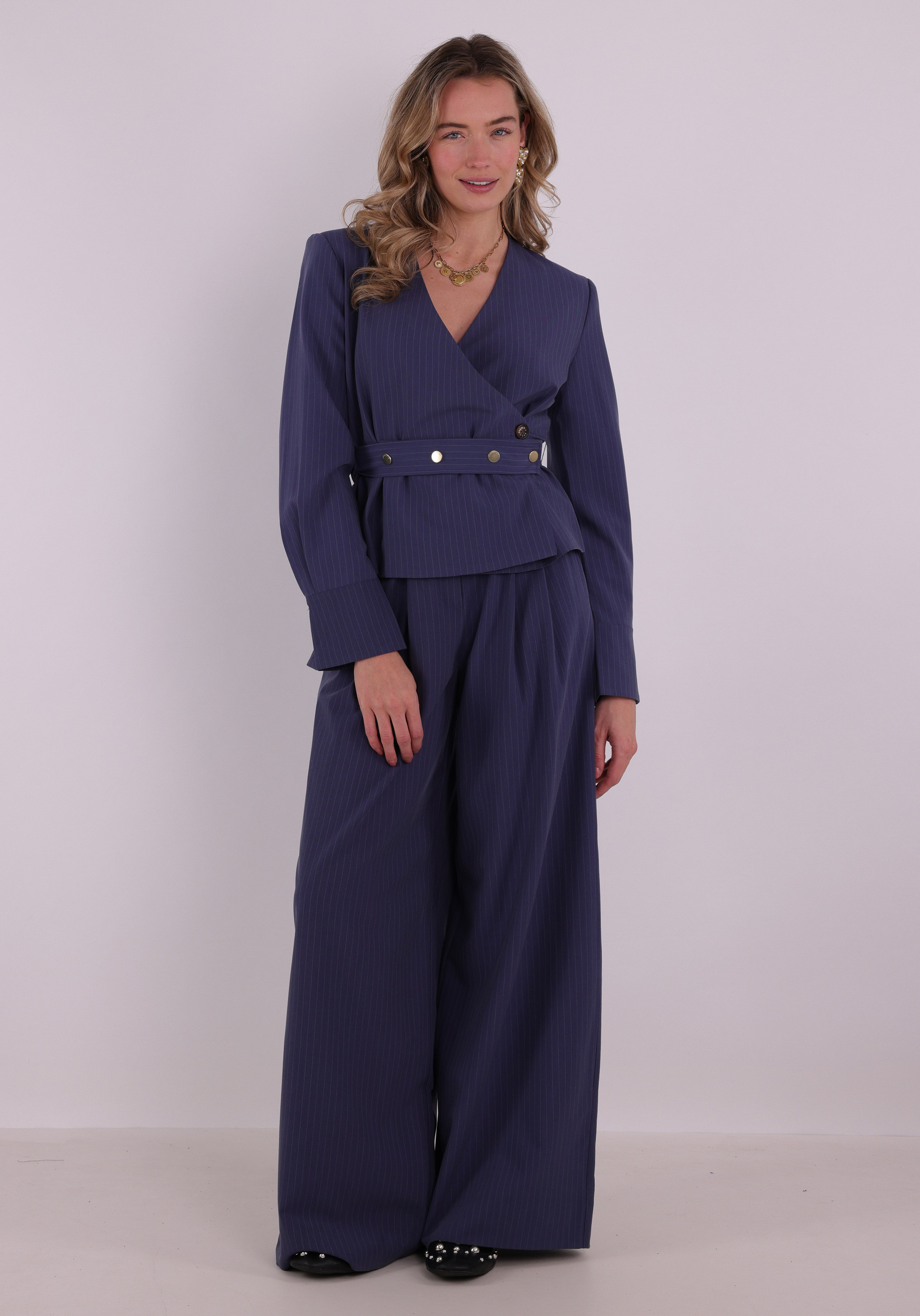 Harper & Yve Blazer Lida SS6N209 Raf blauw