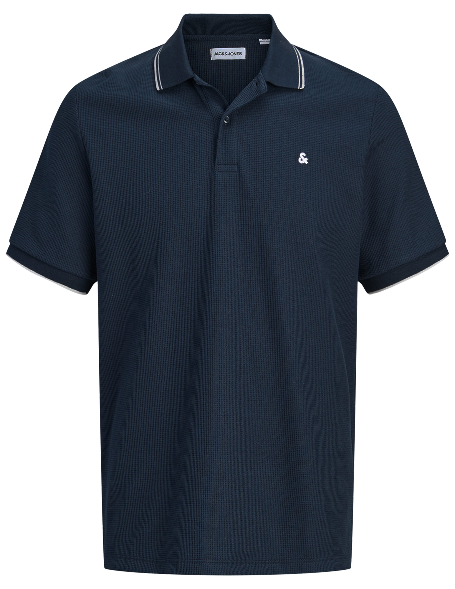 JACK & JONES Polo Austin 12268130 Donker blauw