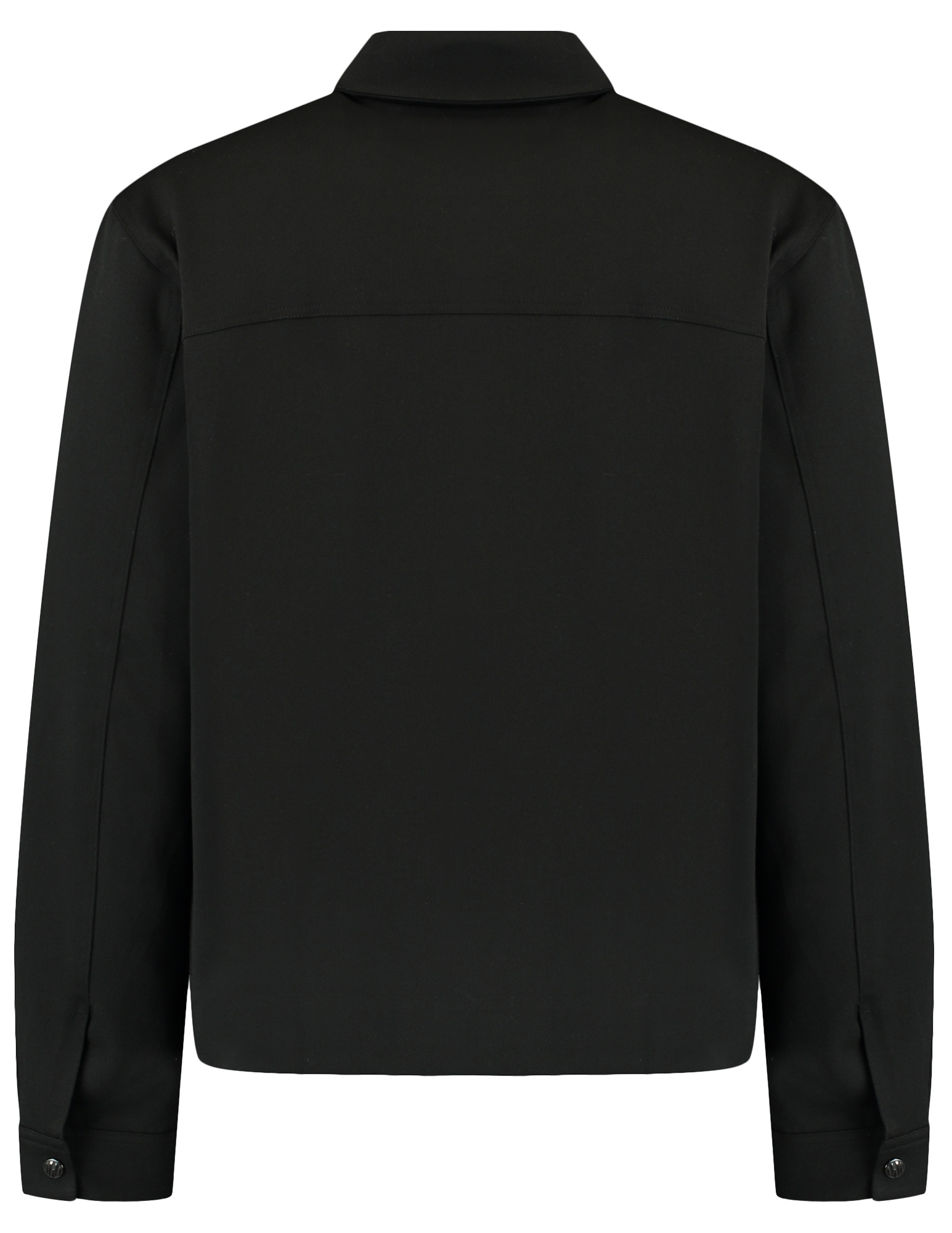 Malelions Overshirt MM3-AW25-01 Zwart