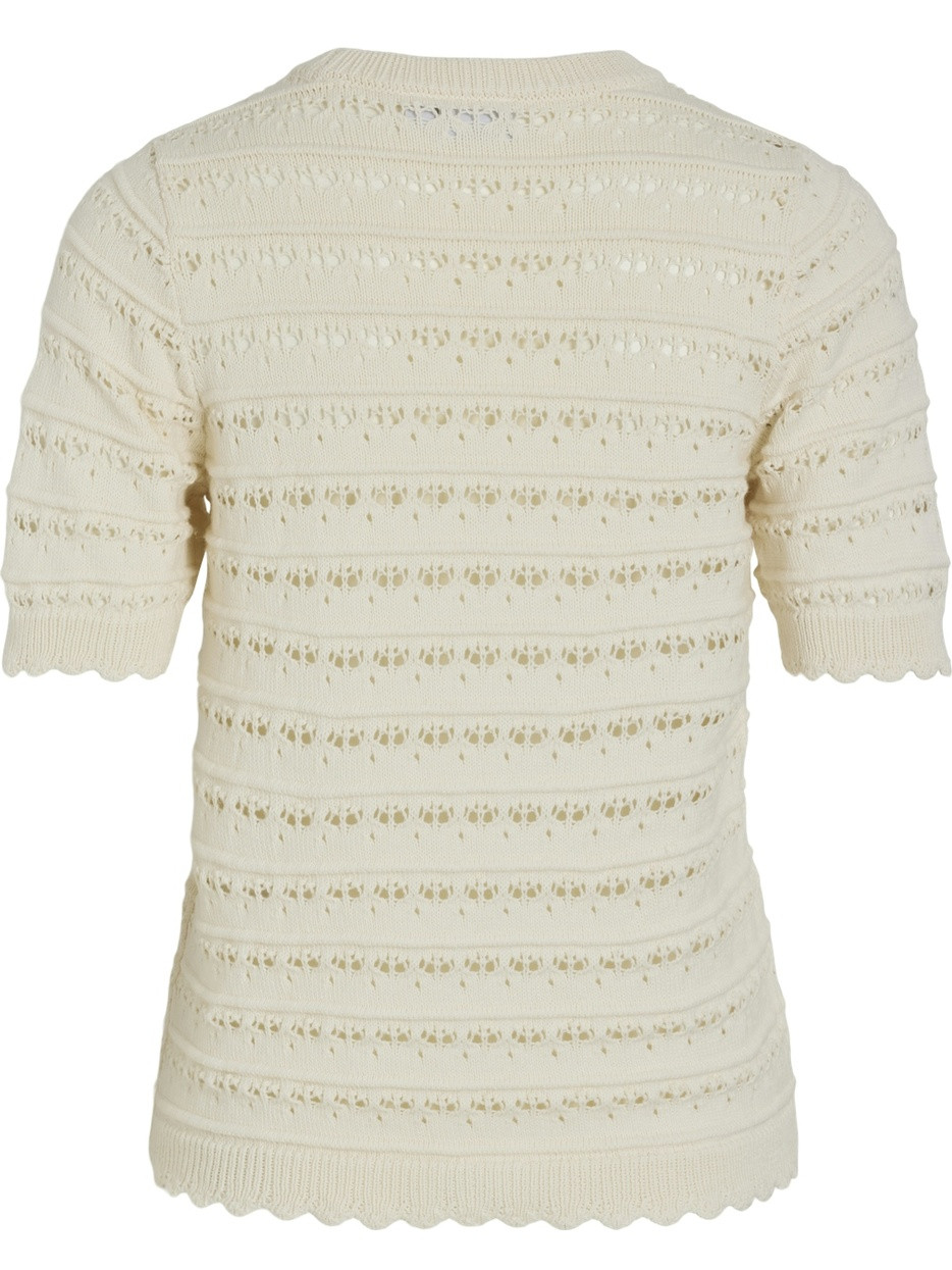 Vila Tôp Lise 14103867 Wolwit-ecru