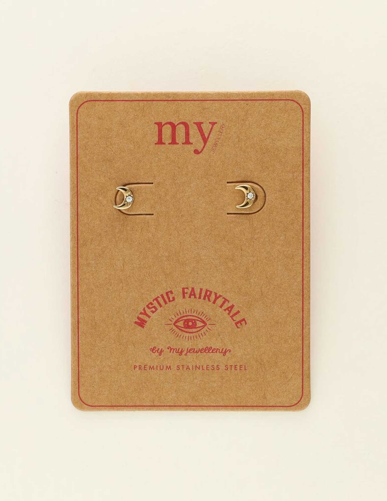 My Jewellery Studs maan MJ09441 Goud