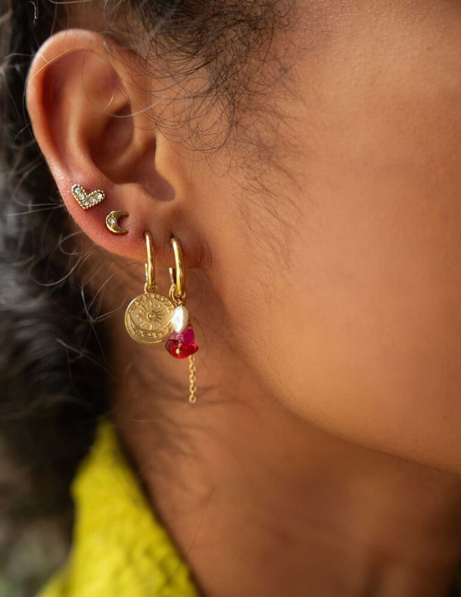 My Jewellery Mystic oorbellen unique MJ09434 Zilver