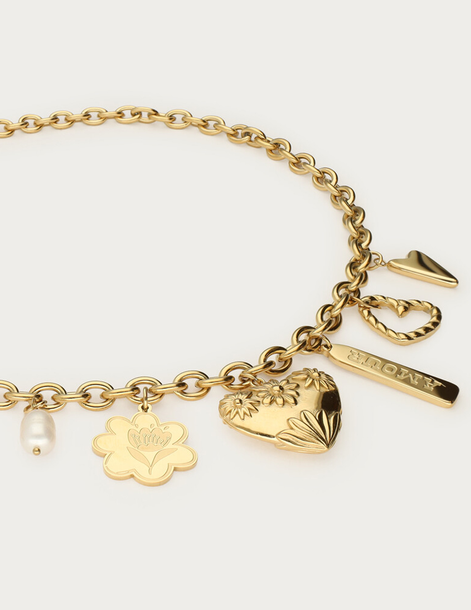 My Jewellery Botanical bedel ketting art of summer MJ13759 Goud