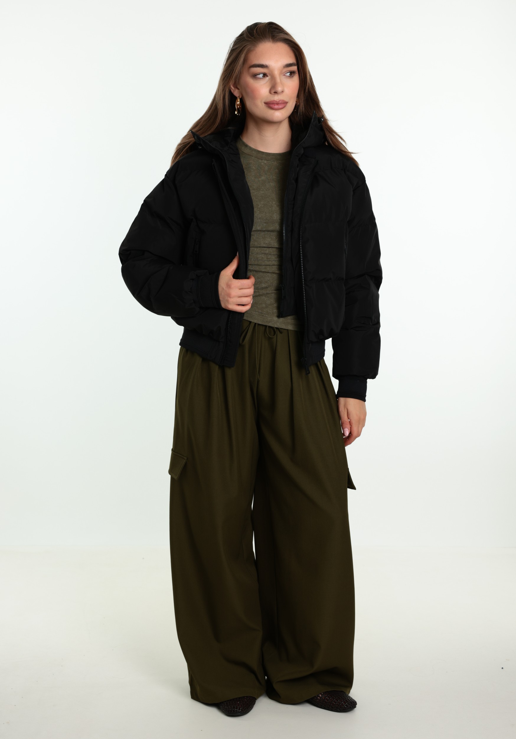 AIRFORCE Bree bomber FRW1157 Zwart