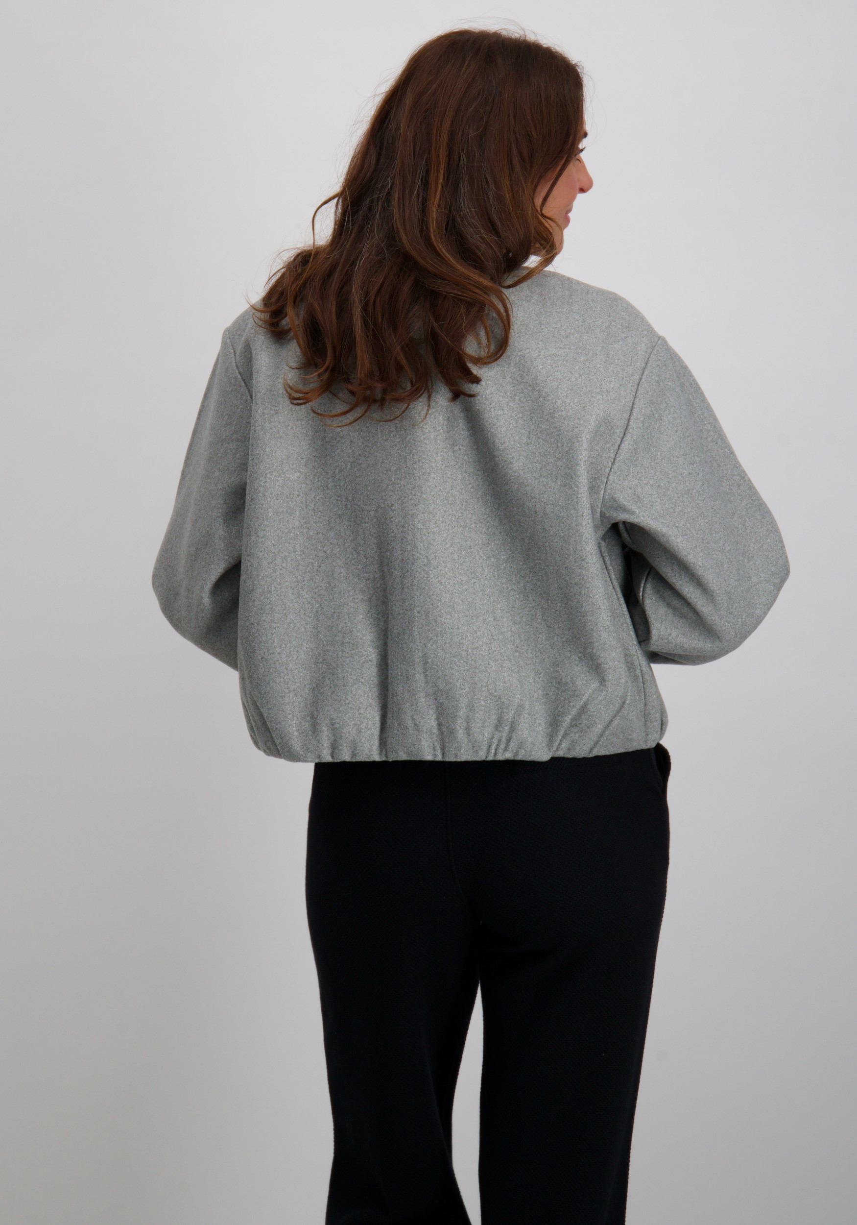 FREE|QUENT Bomberjack Yanna 207288 Grijs