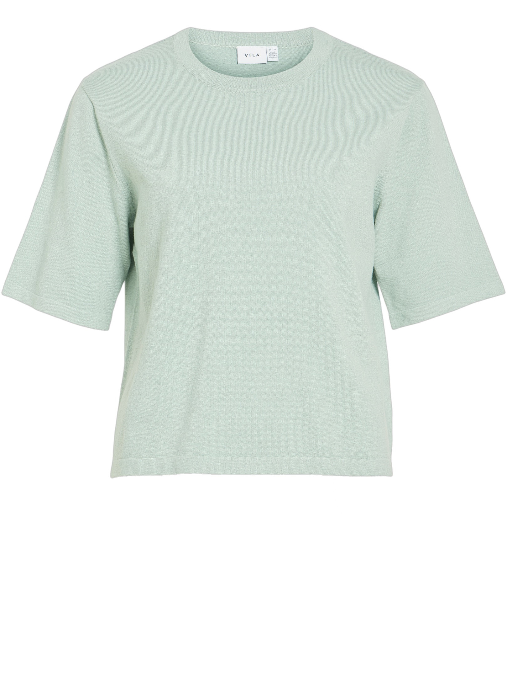 Vila T-shirt Malu 14112136 Licht blauw