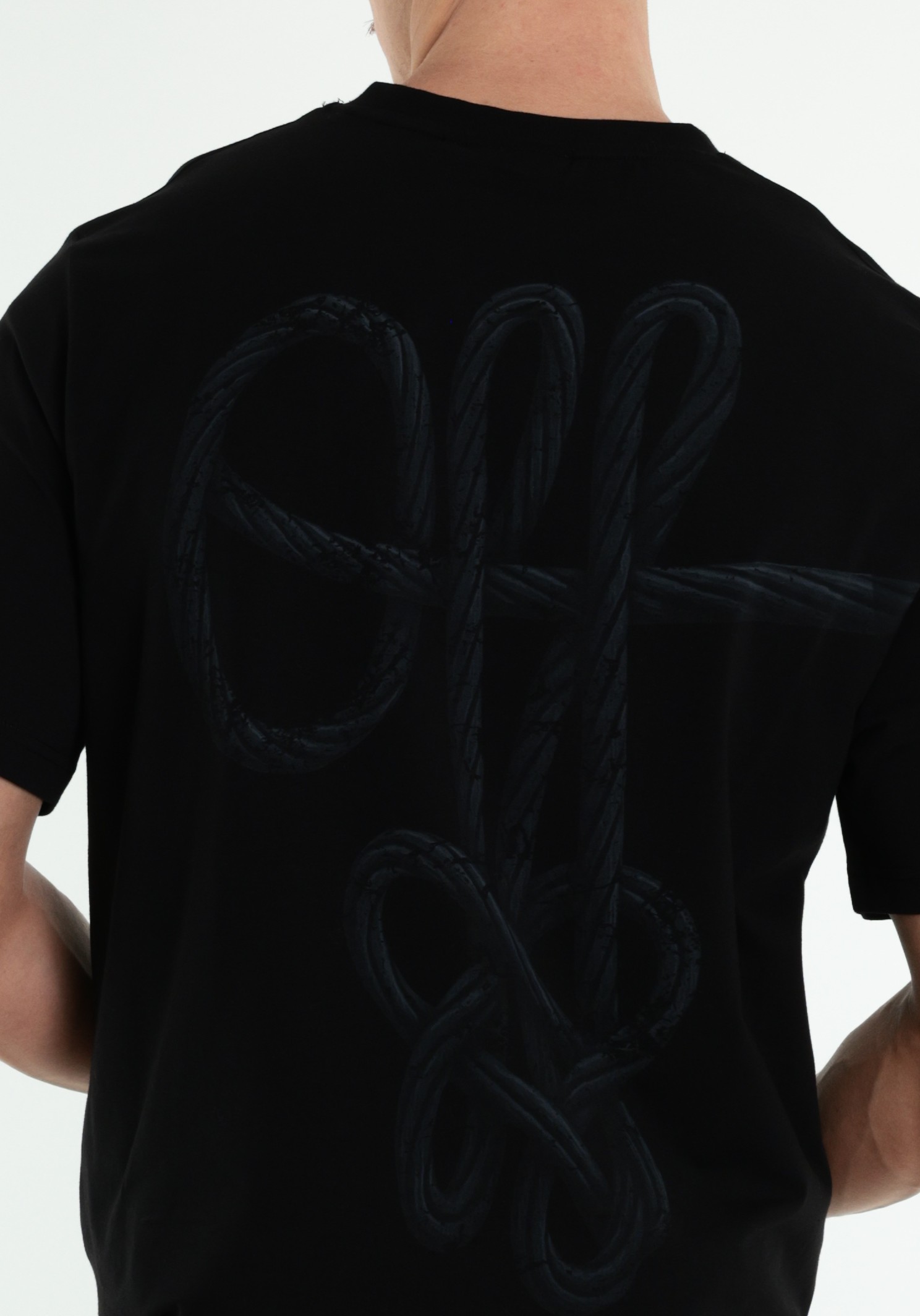 Off The Pitch T-shirt Rope OTP263035 Zwart