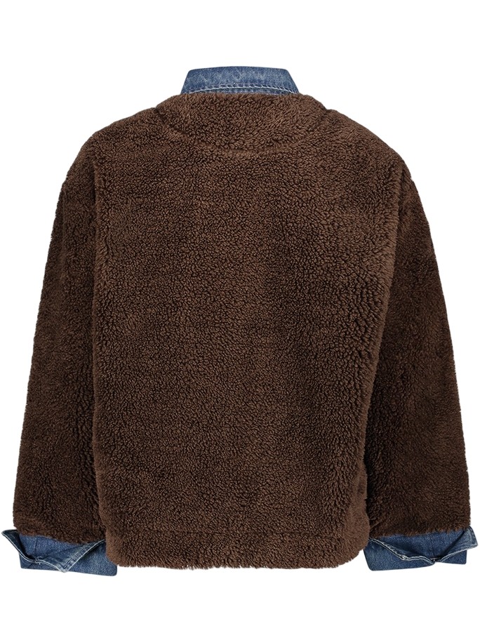 Geisha Tussenjas Teddy 69500-16 Donker bruin
