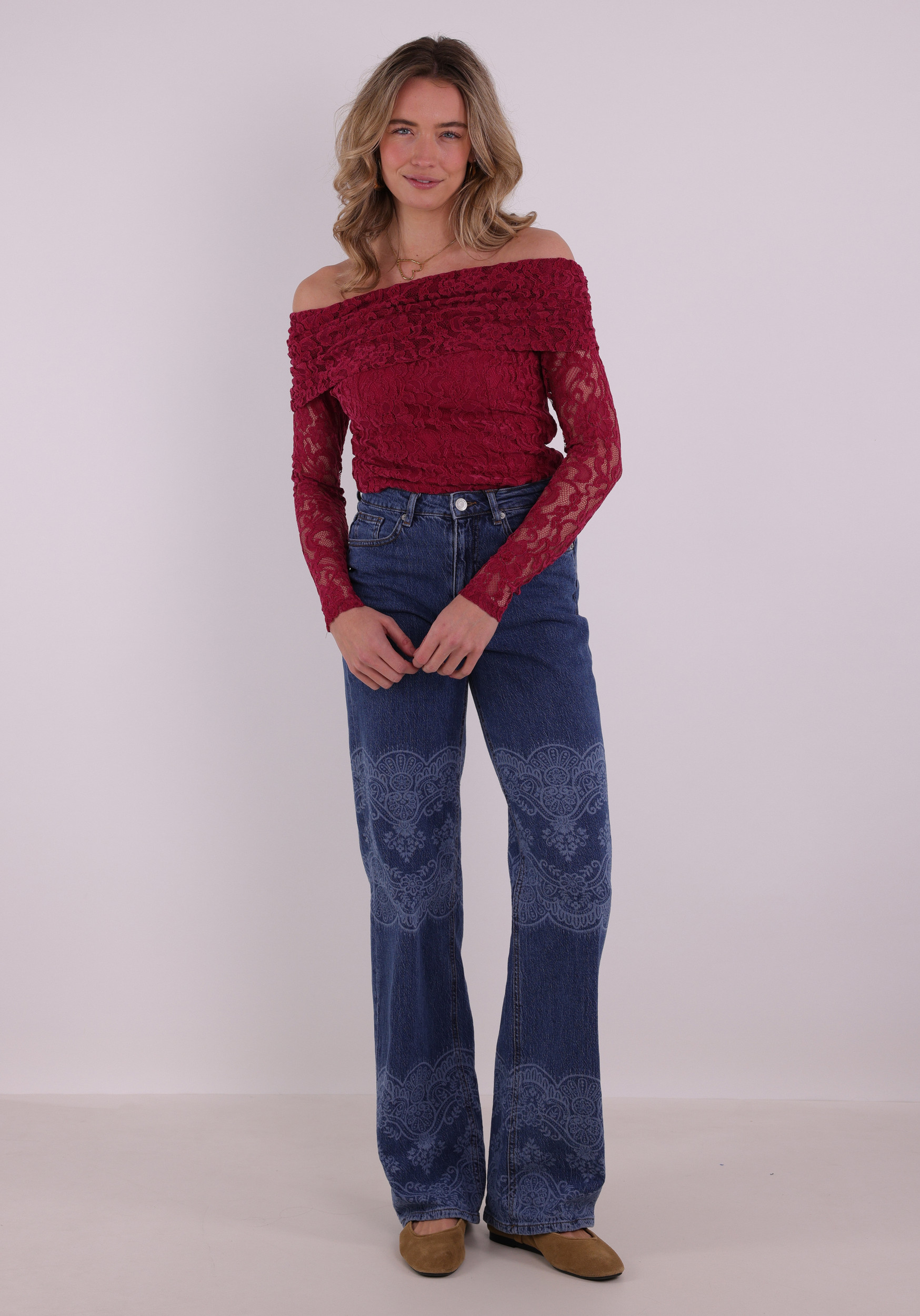 Vero moda Jeans Tessa 10346730 Blauw