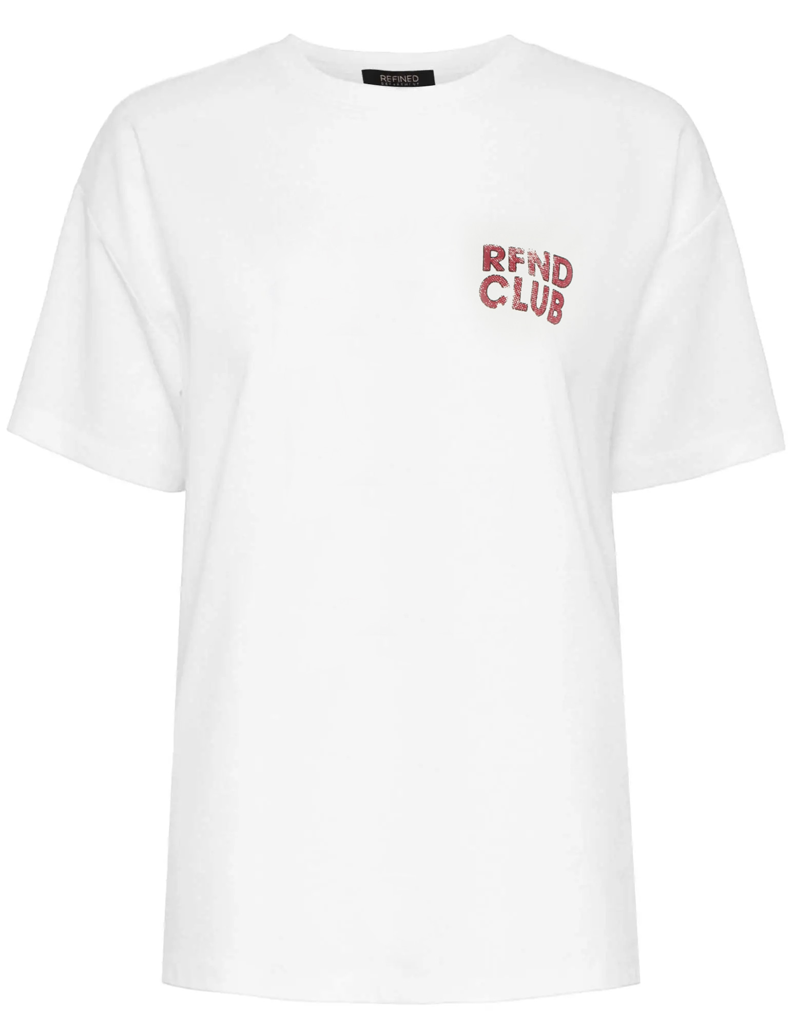 Refined Department T-shirt Maggy R2505713697 Wit
