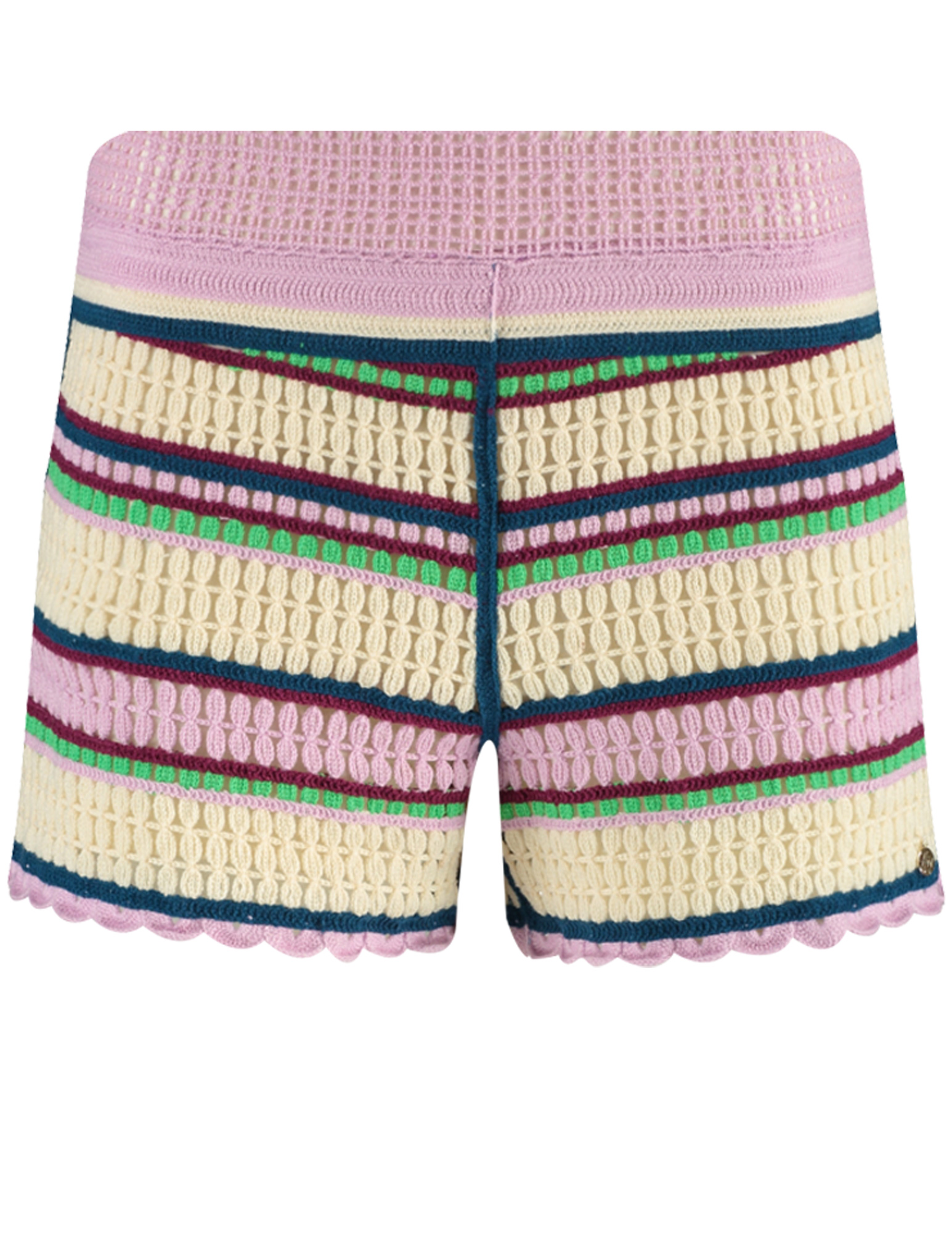 Harper & Yve Korte broek Lo SS23P120 Paars