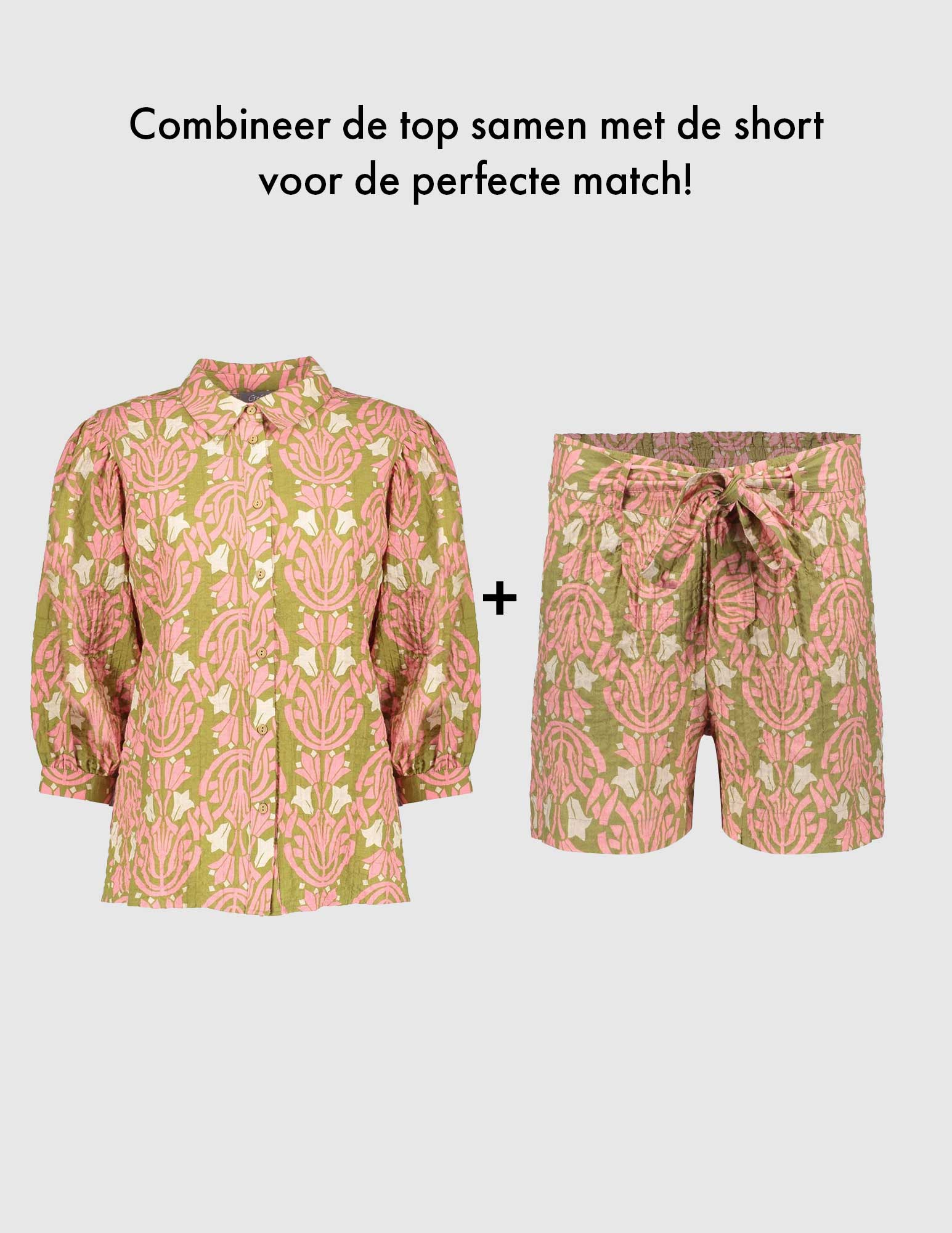 Geisha Printed short 51210-20 Multi