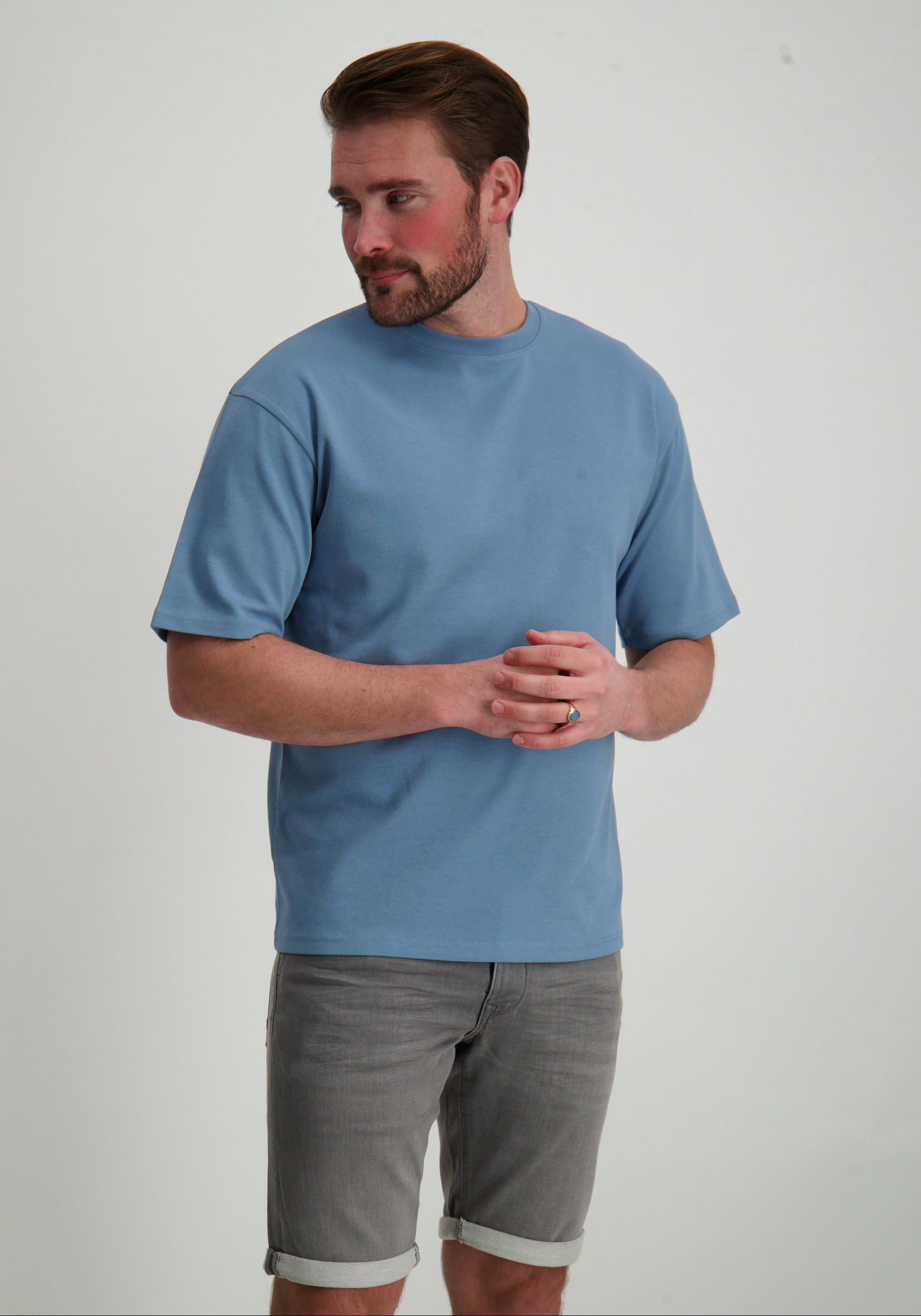 ONLY & SONS T-shirt Caspian airflex 22031940 Blauw