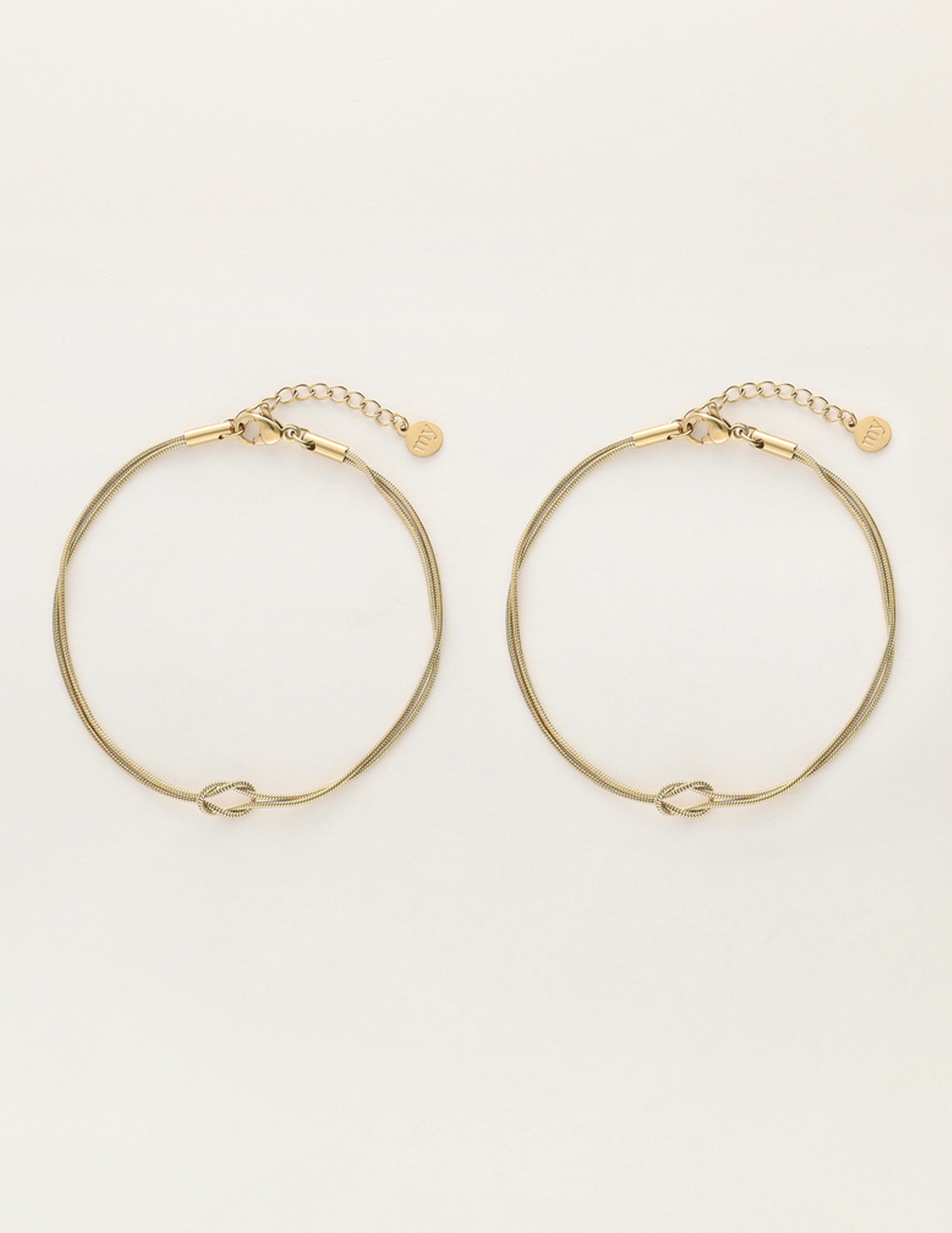 My Jewellery Armbanden set Forever Connected MJ11661 Goud