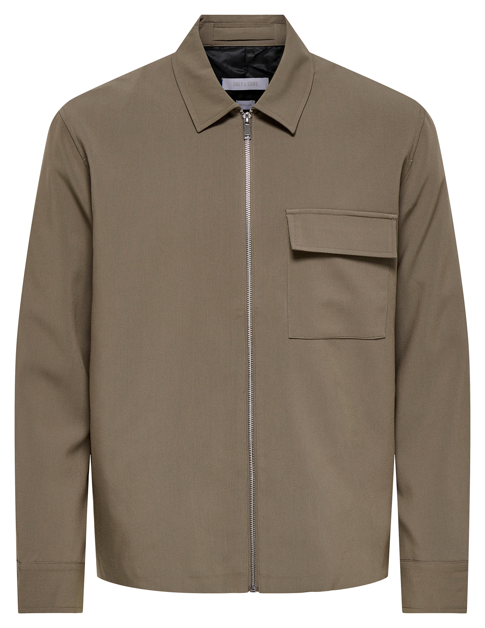 ONLY & SONS Overshirt Will 22038673 Taupe
