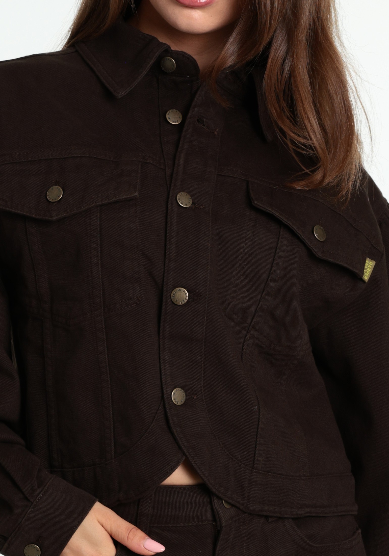 Harper & Yve Jacket Nillow AW6D200 Donker bruin