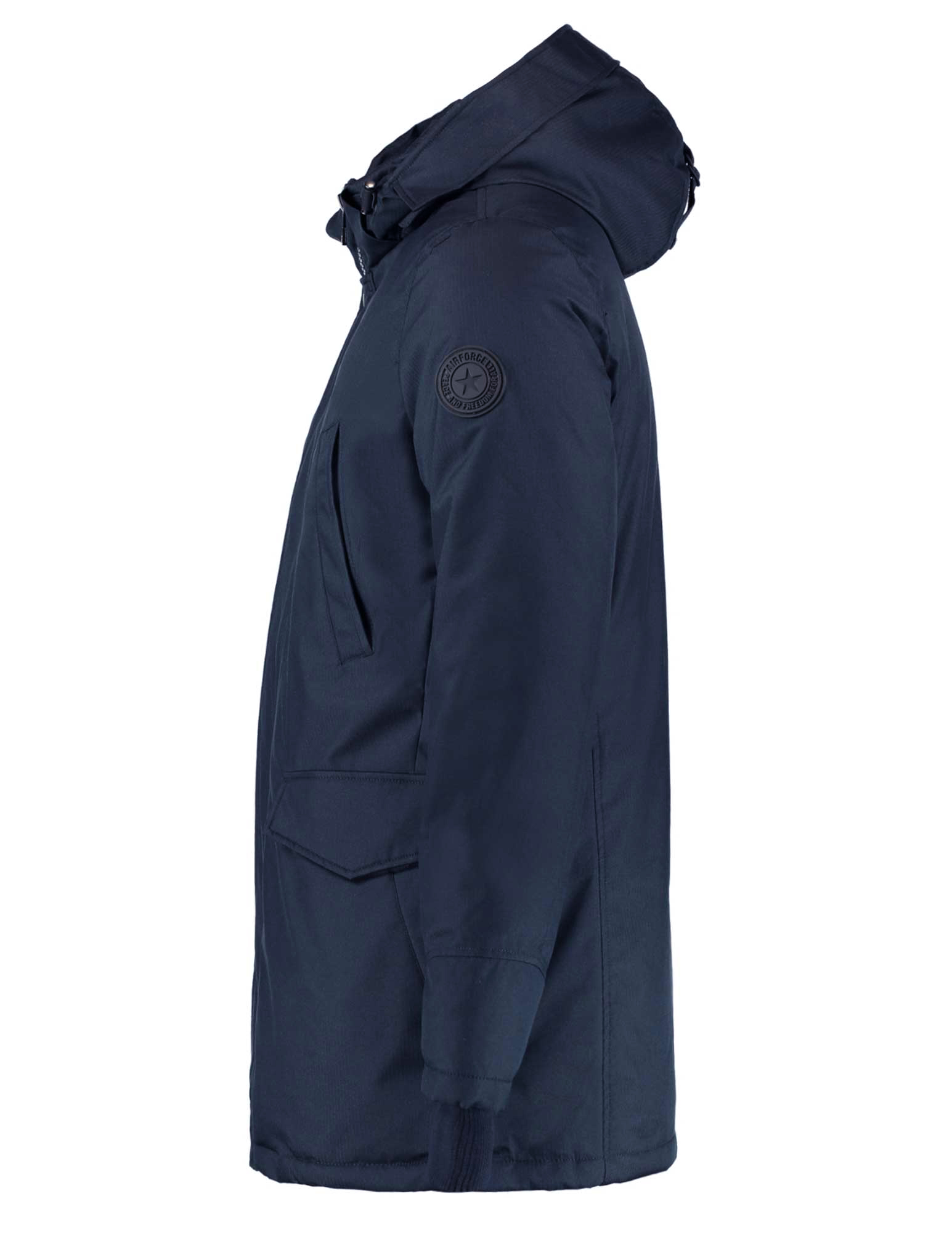 AIRFORCE Winterjas slimfit parka HRM0486 Donker blauw