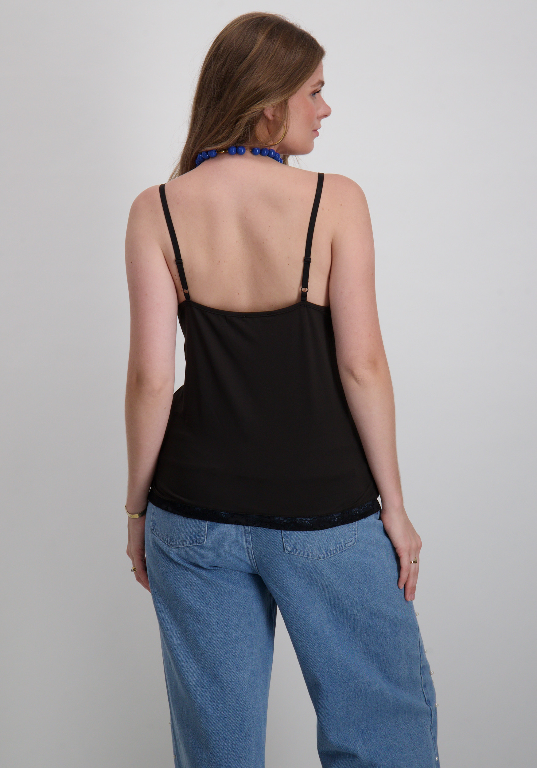 Harper & Yve Top Yve SS25P422 Zwart