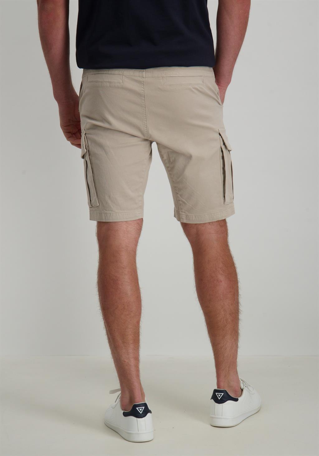 Pure White Korte broek Cargo 24010508 Zand