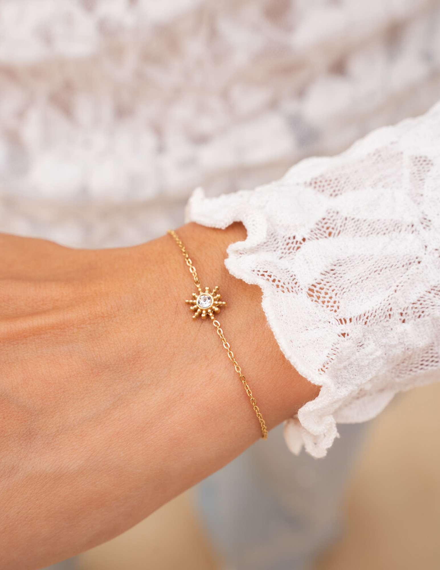 My Jewellery Armband met zon MJ12069 Goud