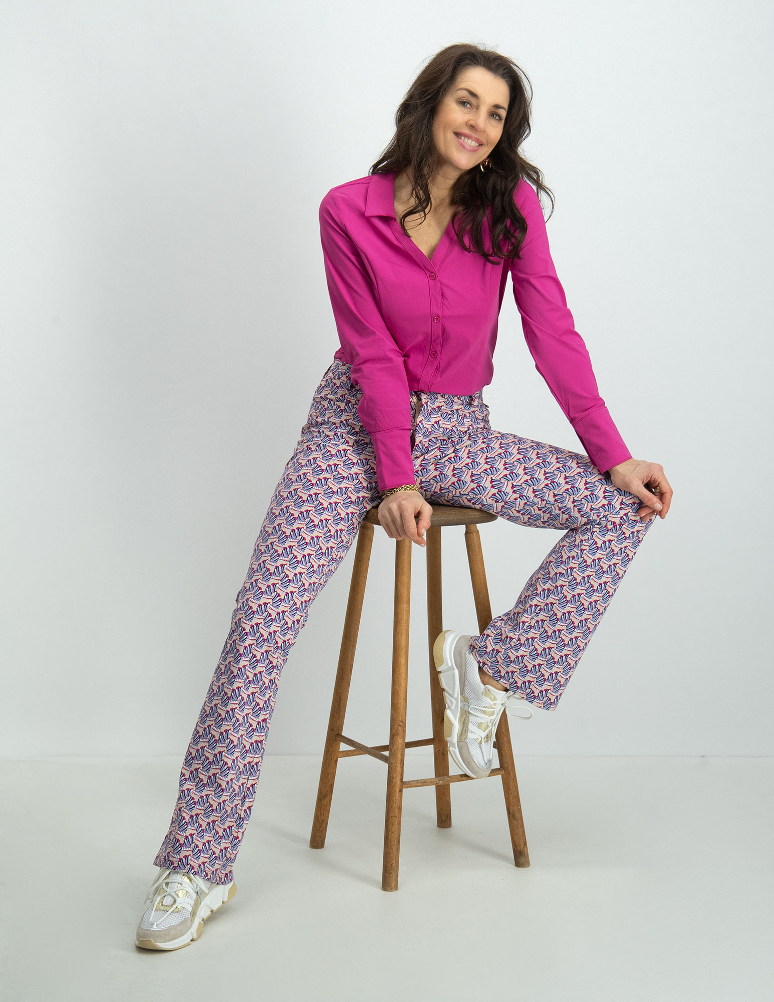 Tramontana Broek African motif Q04-07-101 Multi