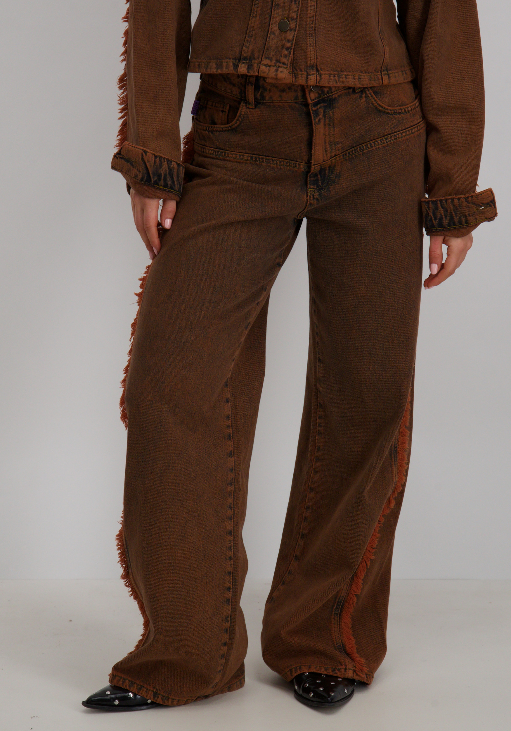 Harper & Yve Broek Charissa AW25D104 Oranje