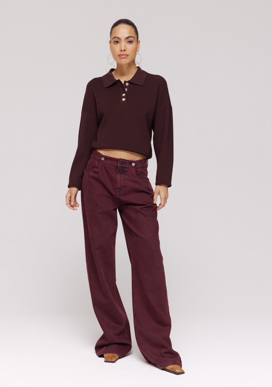 Harper & Yve Jeans Billy DW25R110 Bordeaux