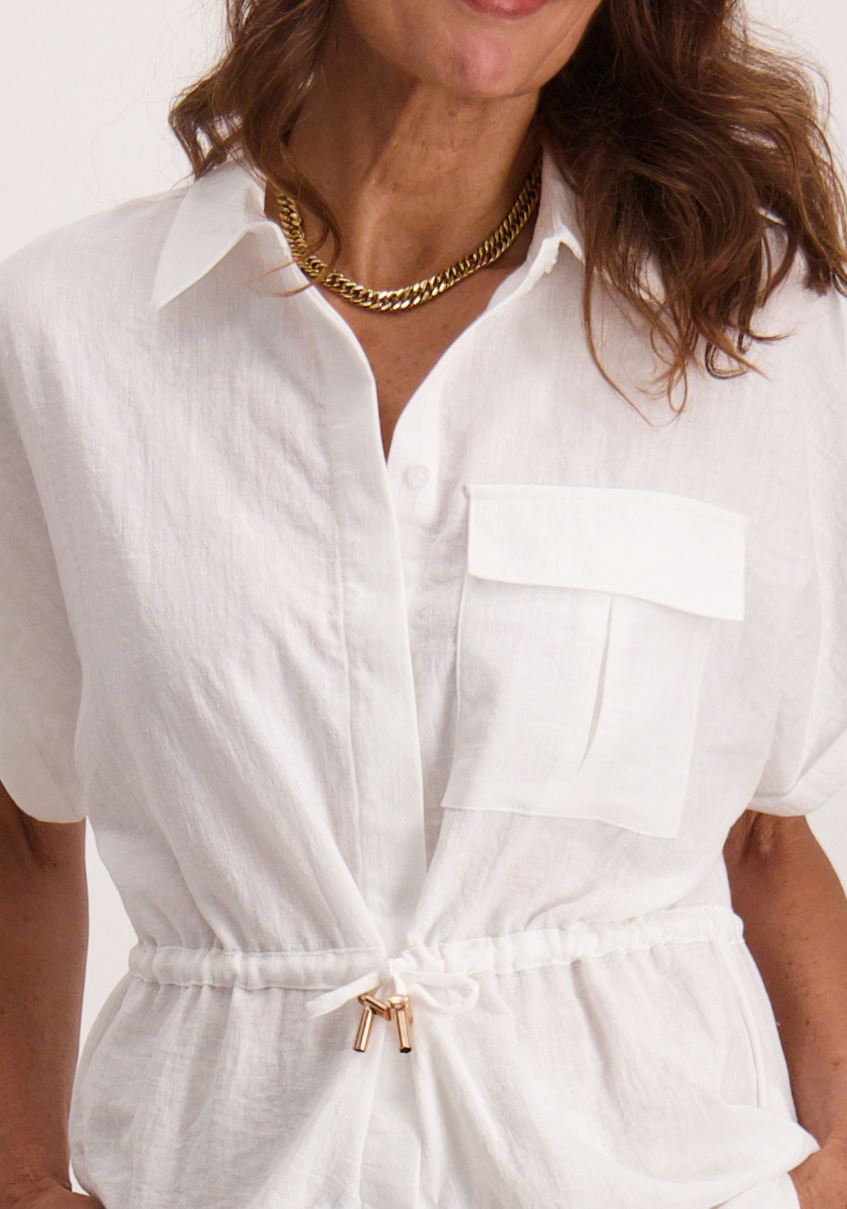 Only Blouse Emmia 15352615 Wit