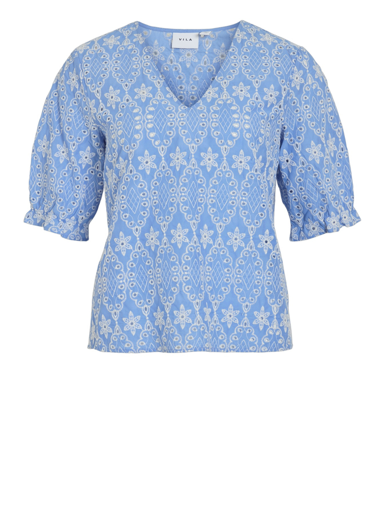Vila Blouse Molly 14110089 Licht blauw