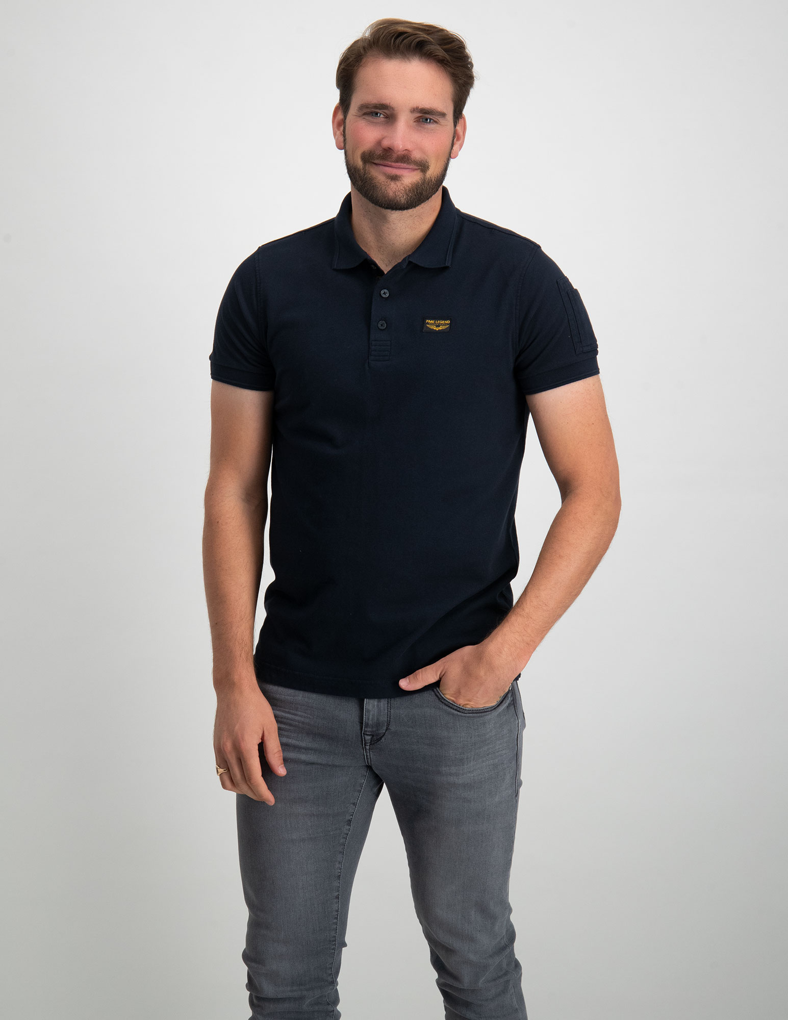 PME Legend Polo Trackway PPSS0000861 Blauw